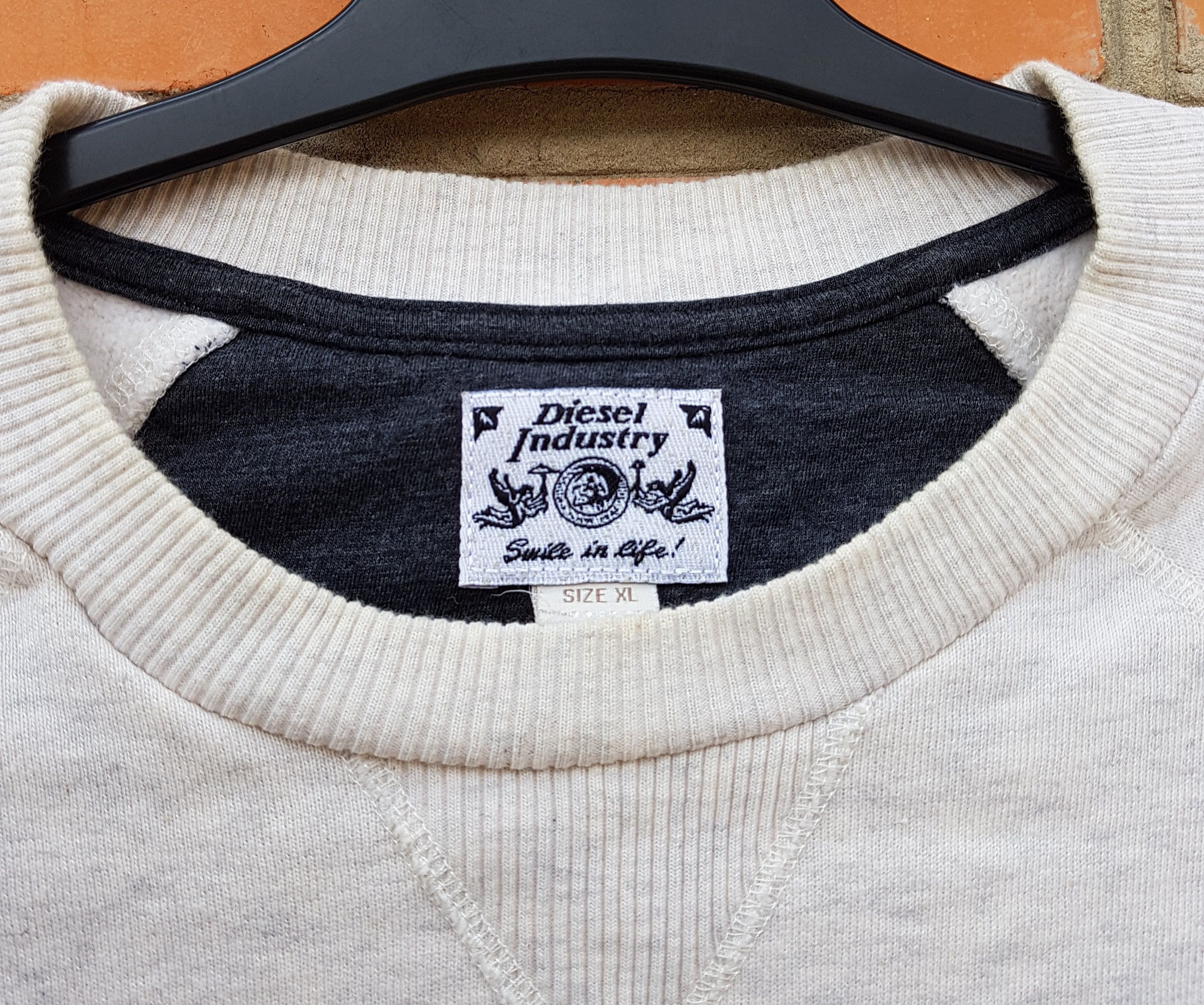 Diesel Vintage Diesel Only The Brave Sweatshirt Pullover sz XL Size US XL / EU 56 / 4 - 4 Thumbnail