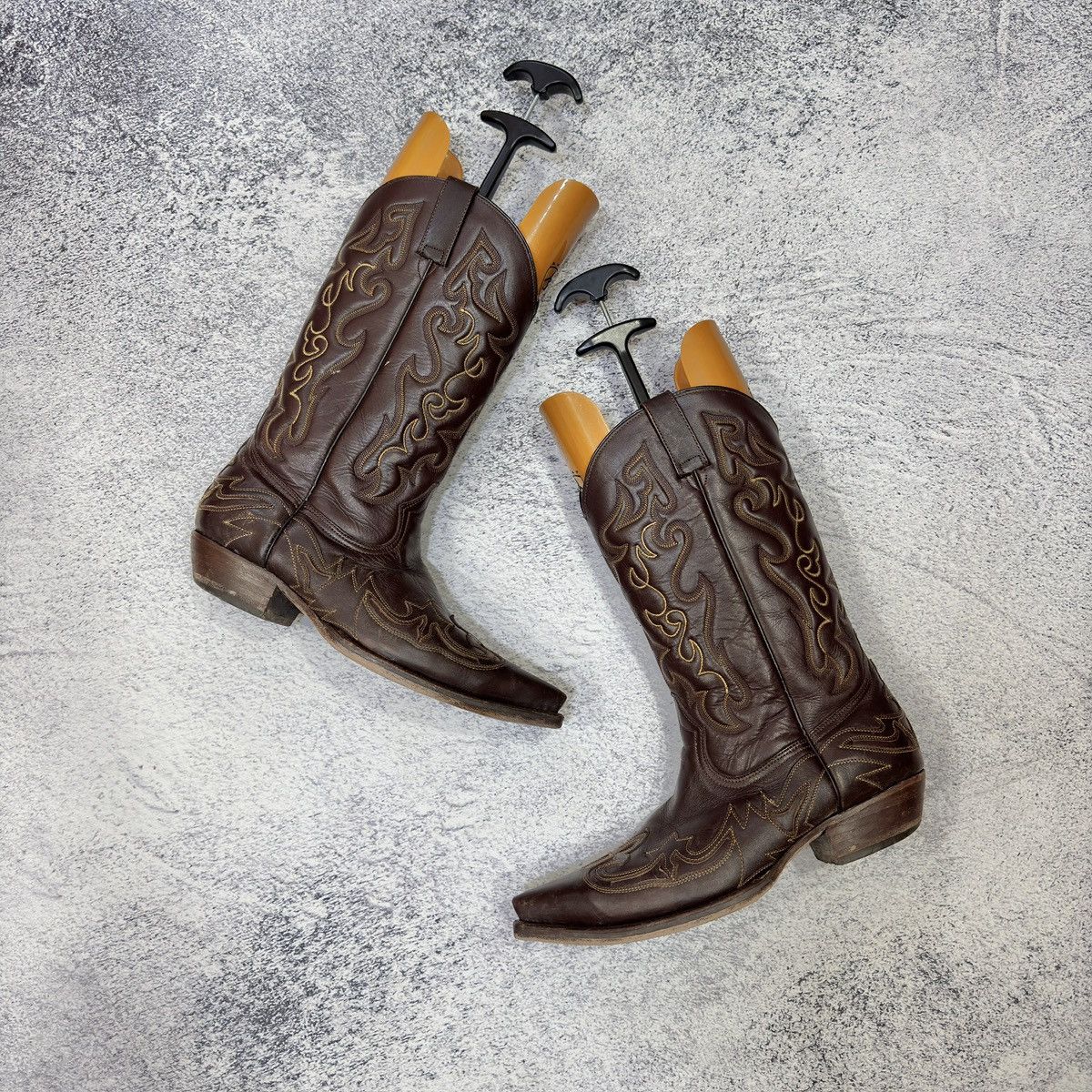 Cowboy Equipment Buffalo Welted Western Cowboy Boots US10 UK9 EU43 28cm Size US 10 / EU 43 - 1 Thumbnail