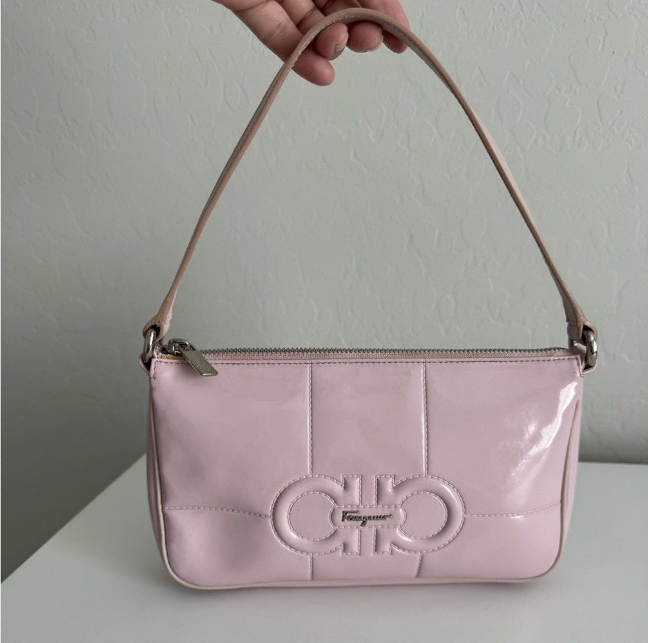 Salvatore Ferragamo Salvatore Ferragamo Gancini pochette clutch shoulder bag Size ONE SIZE - 2 Thumbnail