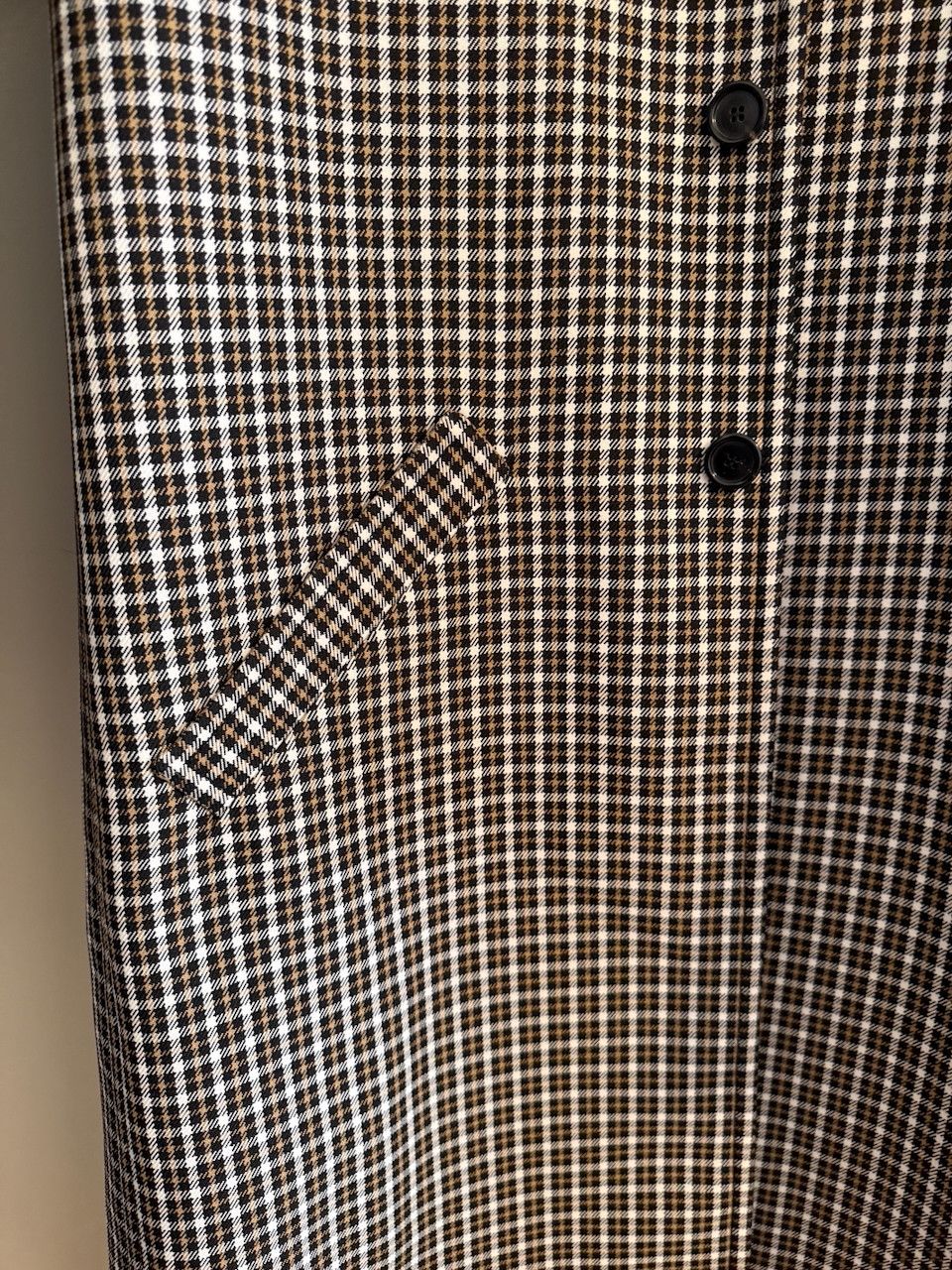 Courreges Courreges Oversized Drop Shoulder Check Coat Size US M / EU 48-50 / 2 - 5 Thumbnail