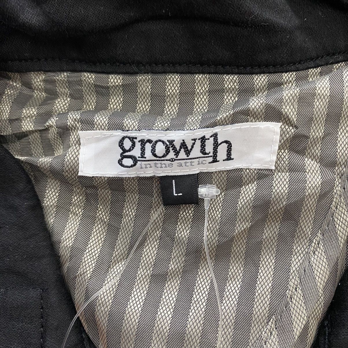 In The Attic Vintage GROWTH By IN THE Attic Japan Brand Punk Style Black Size US L / EU 52-54 / 3 - 5 Thumbnail
