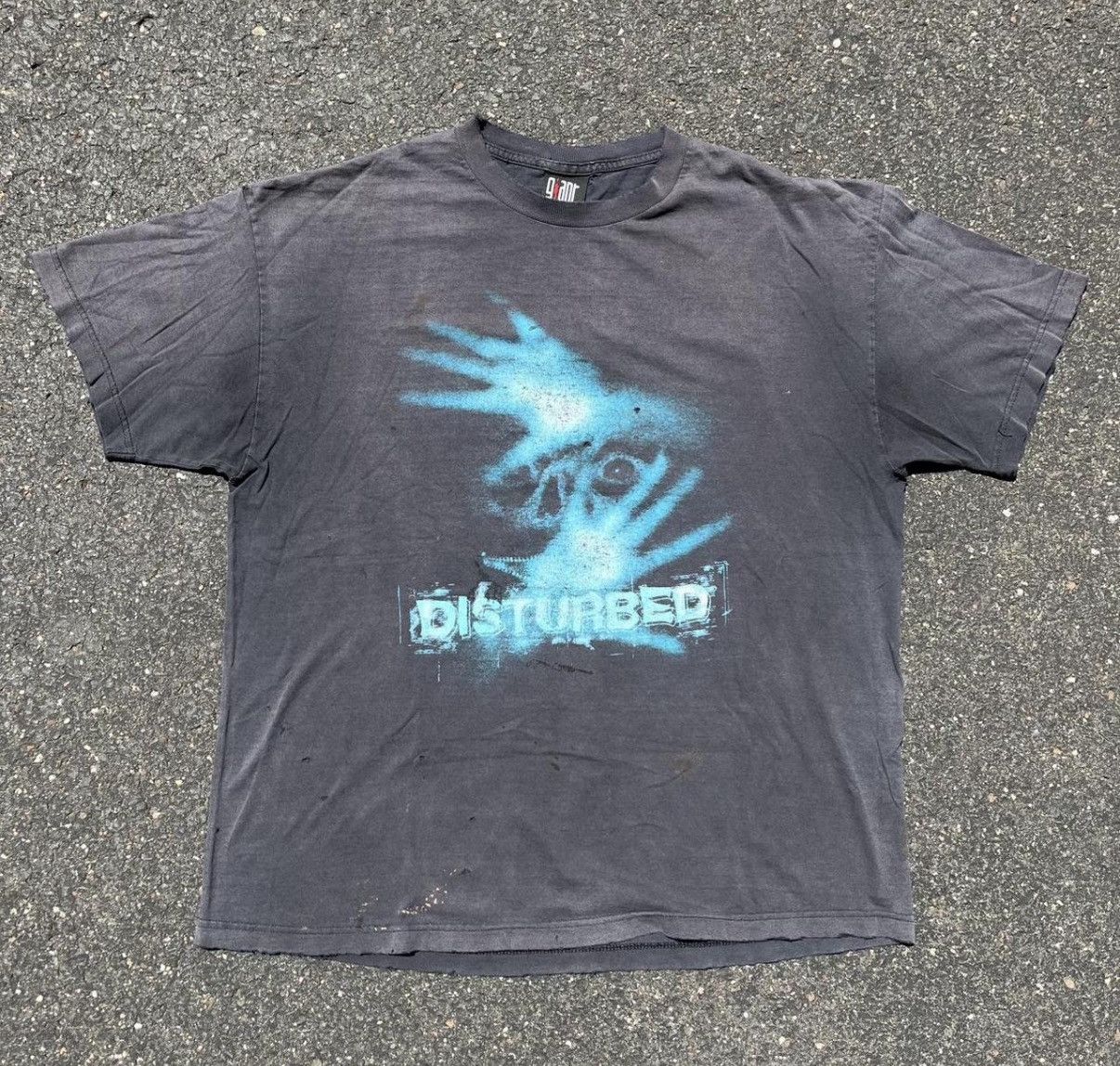 Vintage Vintage Faded Disturbed T-Shirt Size US L / EU 52-54 / 3 - 1 Thumbnail