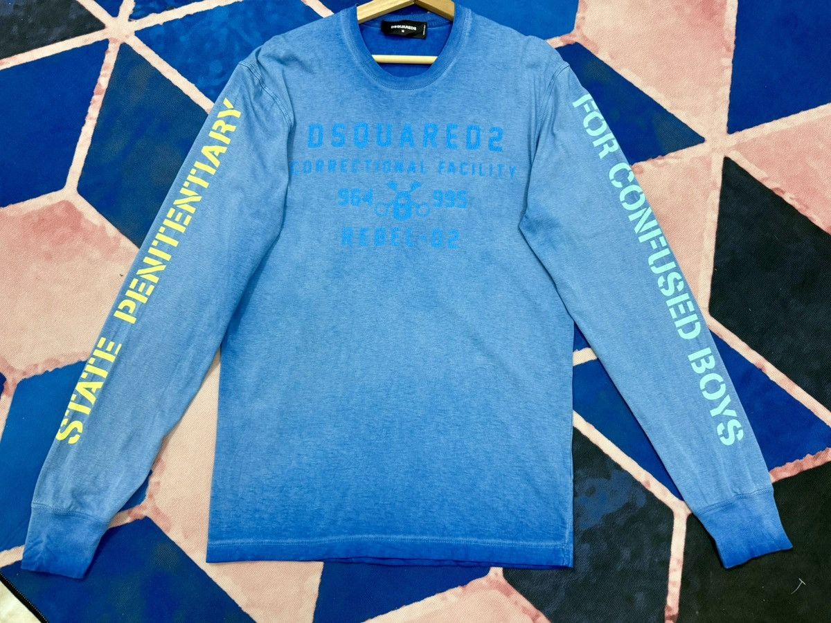 Dsquared2 Very Rare Dsquared Long Sleeve Shirt Size US M / EU 48-50 / 2 - 2 Thumbnail