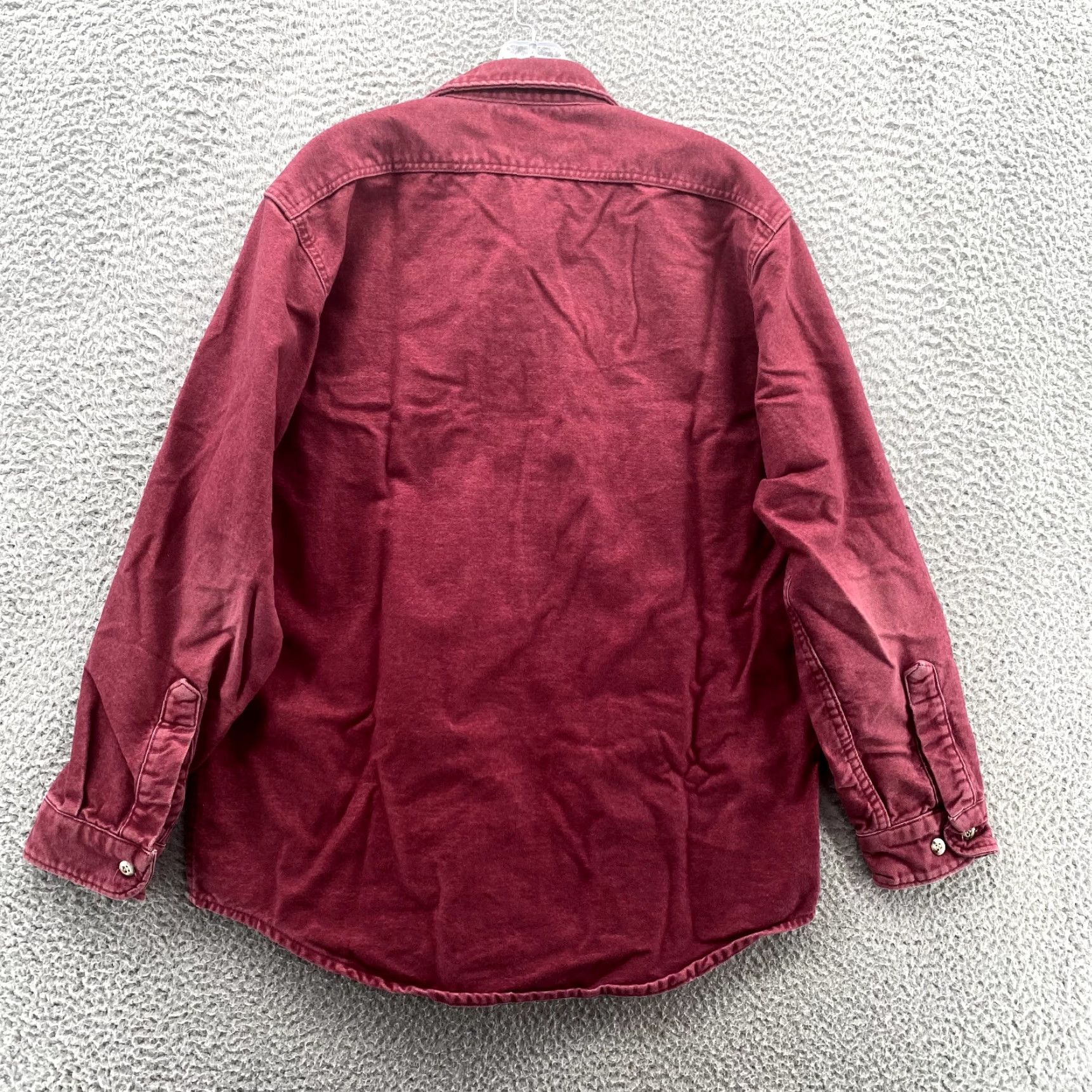 Vintage Cabela's Shirt Adult M Red Chamois Red Flannel Button Down Outdoor Hiking Men's Shirt Size US M / EU 48-50 / 2 - 5 Thumbnail