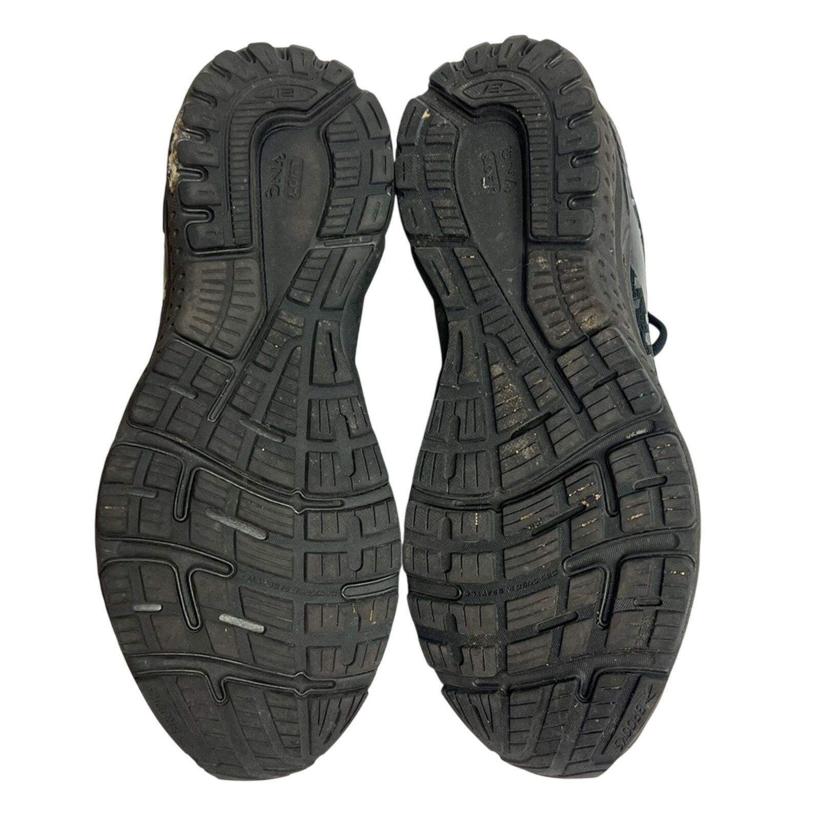 Brooks Brooks Adrenaline GTS 21 Solid Black Athletic Running Shoes Size US 11 / EU 44 - 8 Thumbnail
