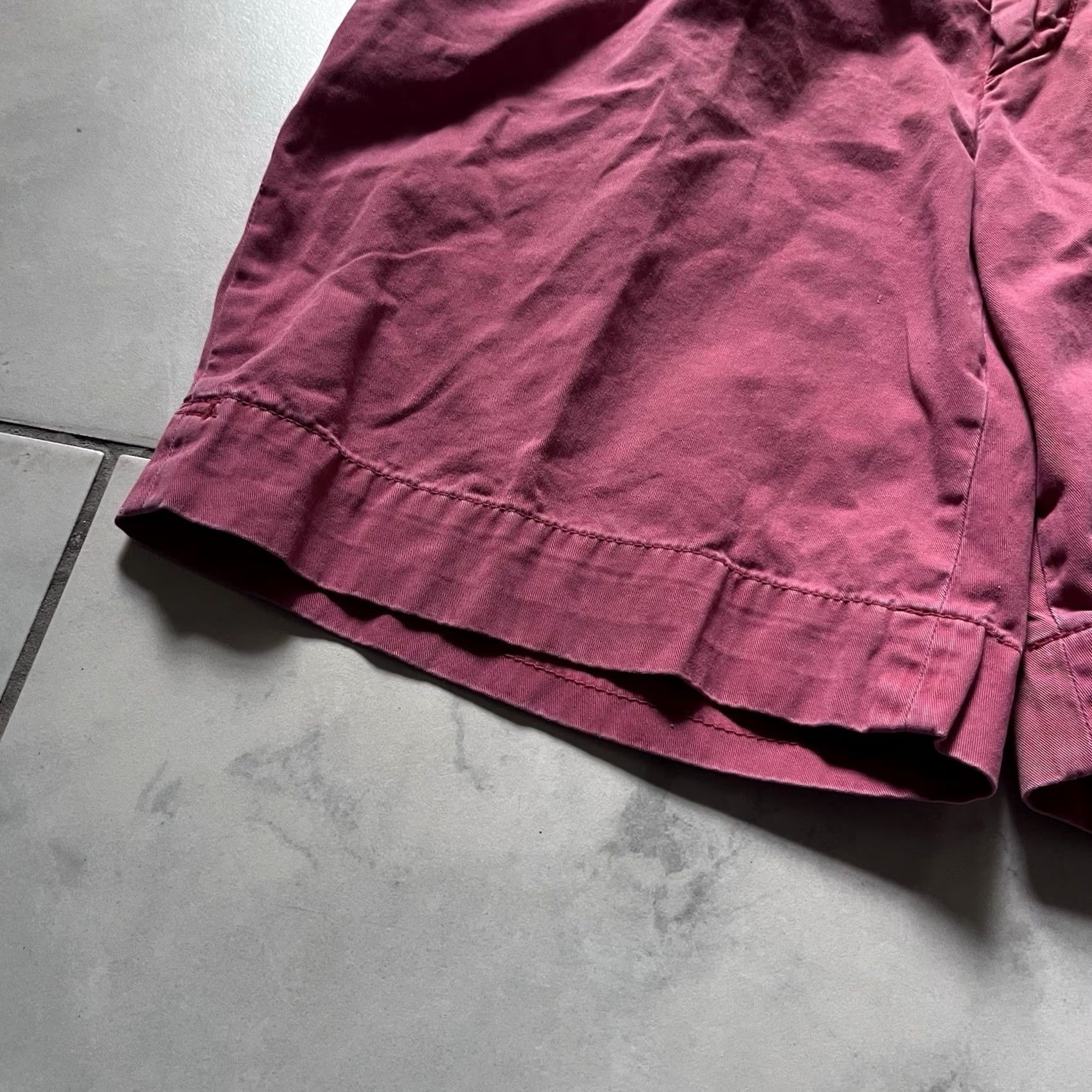 Polo Ralph Lauren VINTAGE Polo Ralph Lauren Cargo Shorts 38 Red Mens Cotton Utility Embroidered Mountain Size US M / EU 48-50 / 2 - 6 Thumbnail