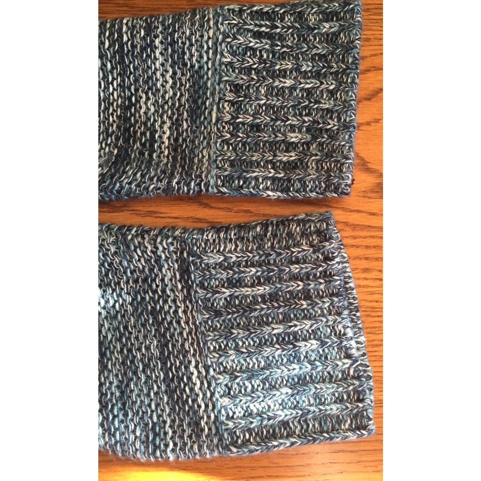Vintage Dressbarn Womens Knit Sweater Long Sleeve Light Blue Medium B339 Size M / US 6-8 / IT 42-44 - 5 Thumbnail