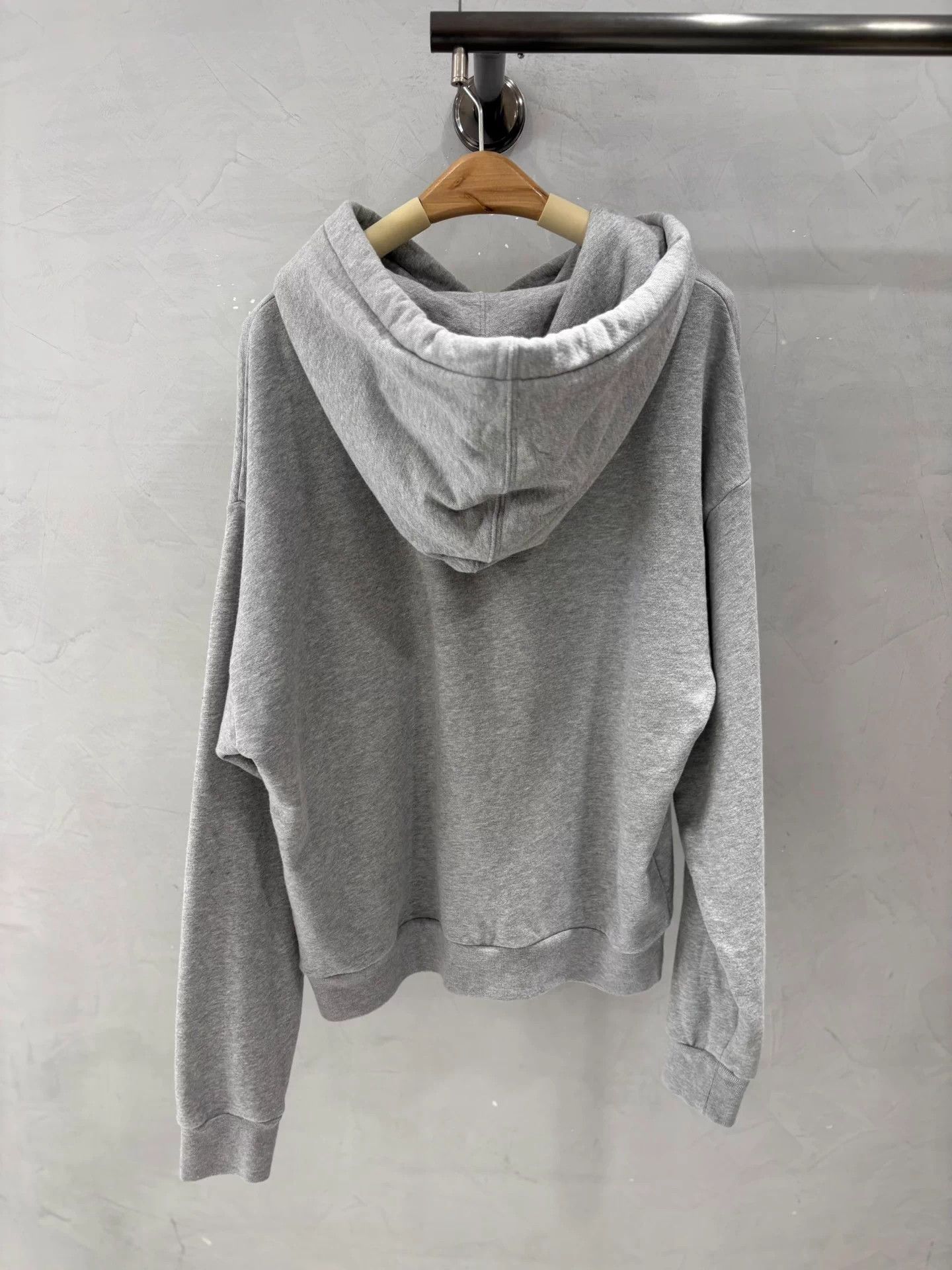 Gucci Gucci Big Logo Gray Coil Cotton Hoodie Deadstock XS Size US XS / EU 42 / 0 - 3 Thumbnail