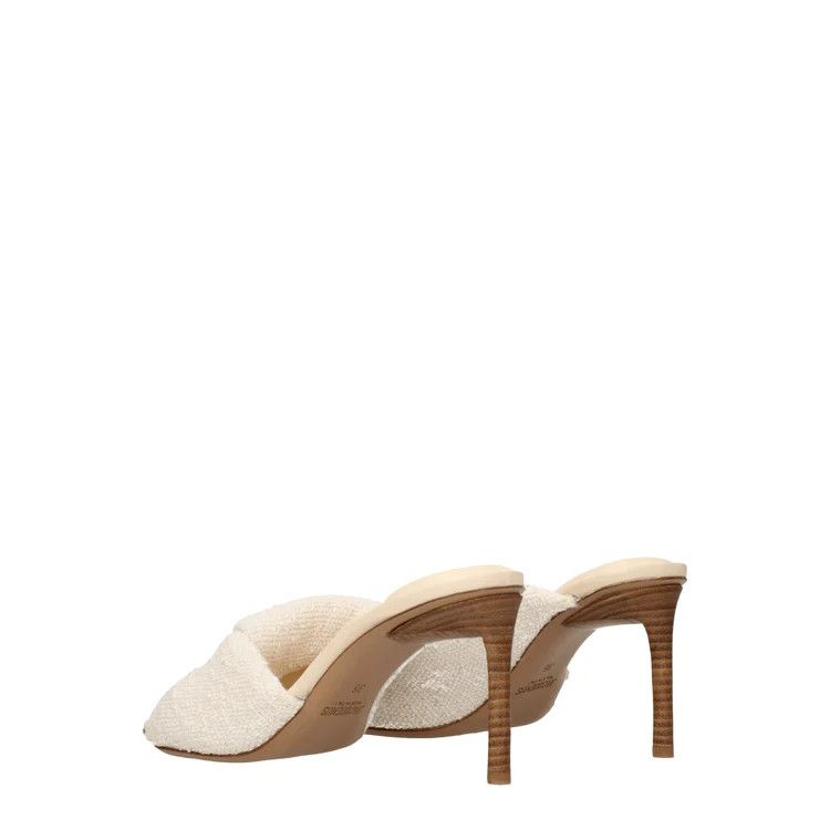 Jacquemus ob1o1e1124 Fabric Sandals in Beige Size US 6 / IT 36 - 4 Thumbnail
