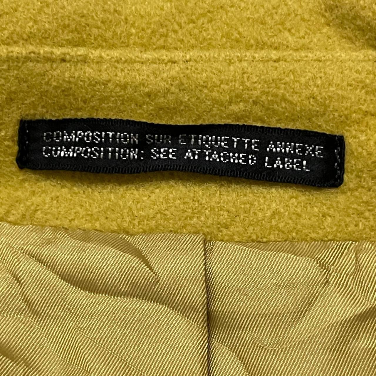Yohji Yamamoto Vintage Ined by Yohji Yamamoto Wool Coat with Belt Size US M / EU 48-50 / 2 - 8 Thumbnail