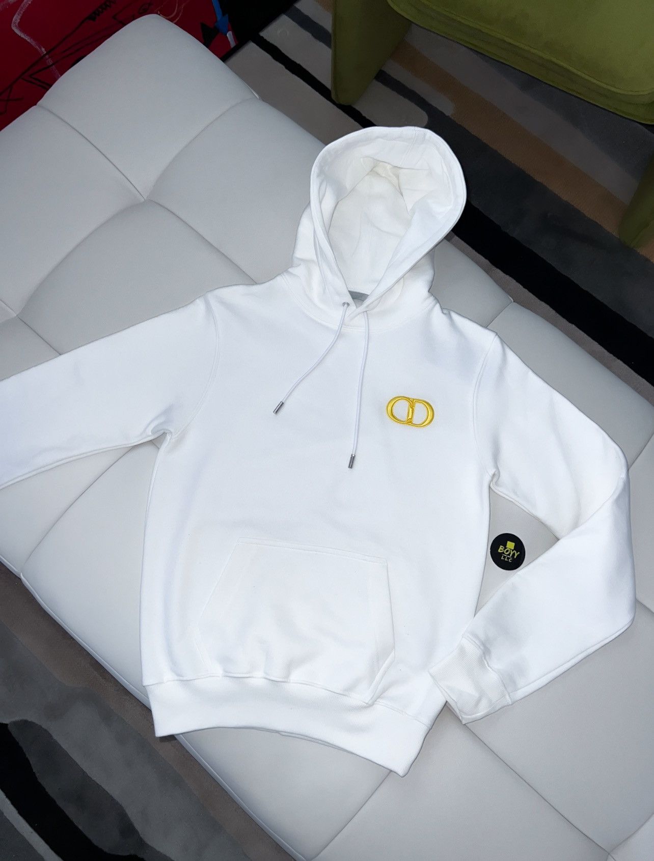 Dior Dior CD logo hoodie Size US S / EU 44-46 / 1 - 1 Thumbnail