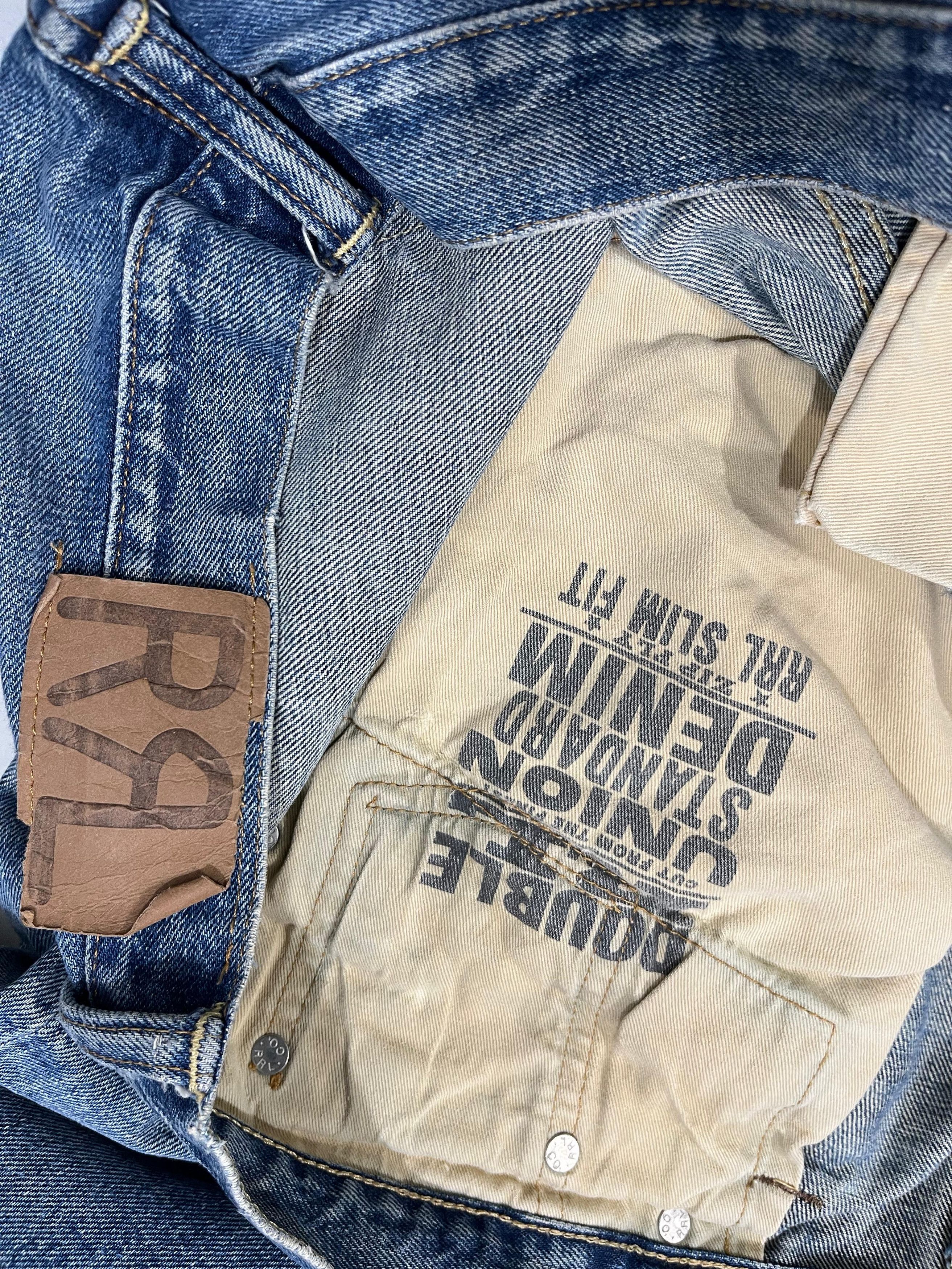 RRL Ralph Lauren Double RL Denim Pants Size US 34 / EU 50 - 11 Thumbnail