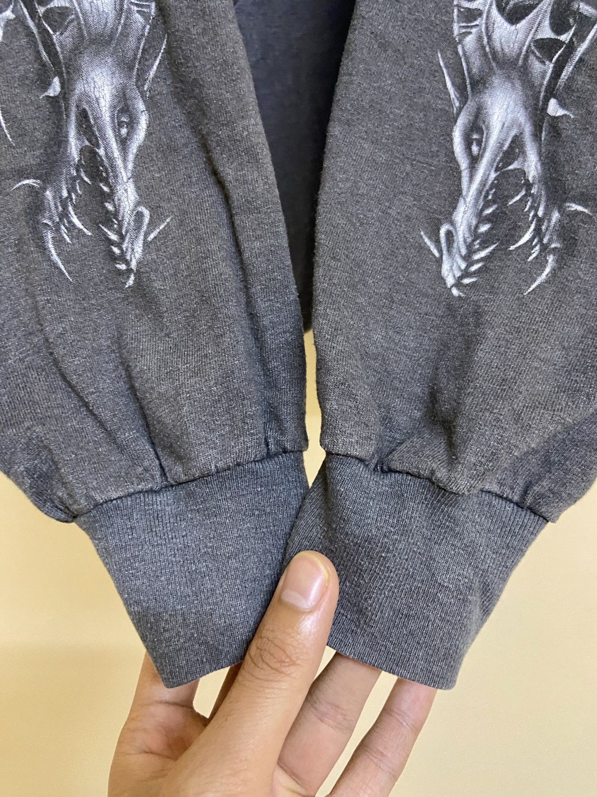 Harley Davidson × Vintage Vintage 1997/2007 Harley Davidson Sleeveprint Dragon Custom Size US M / EU 48-50 / 2 - 14 Thumbnail
