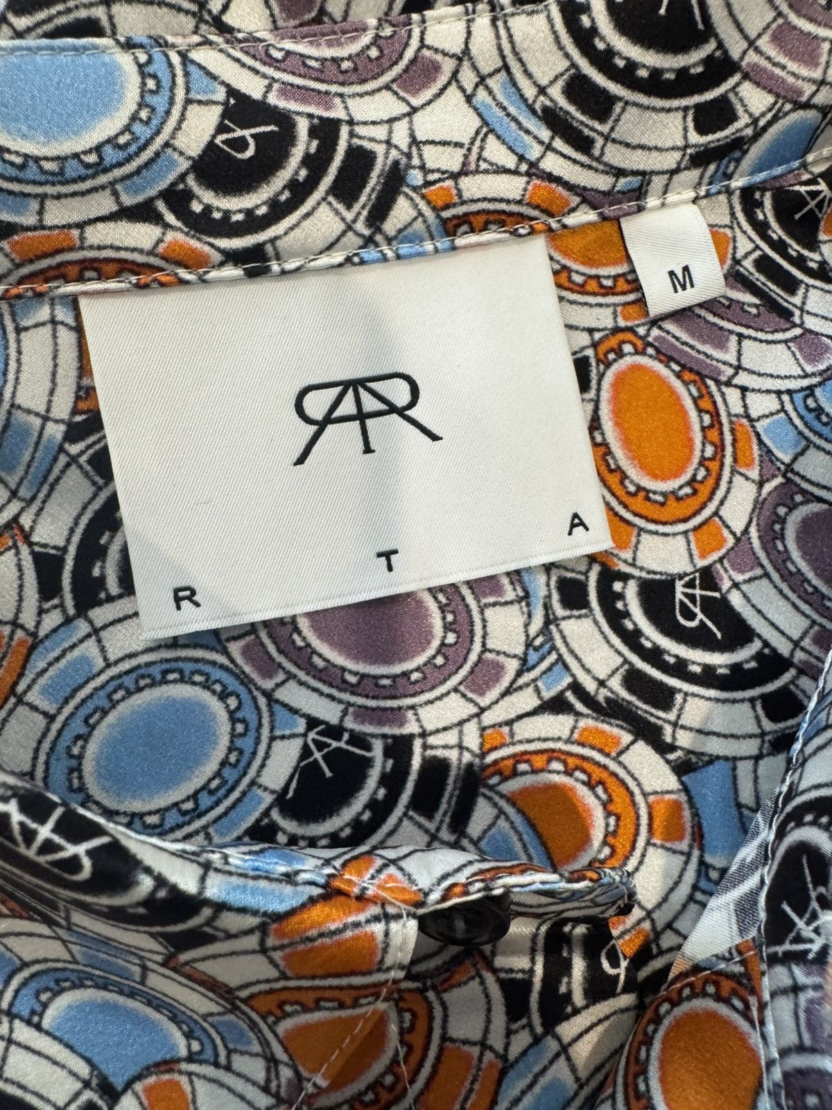 Rta RTA Silk Dress Shirt Size US M / EU 48-50 / 2 - 3 Thumbnail