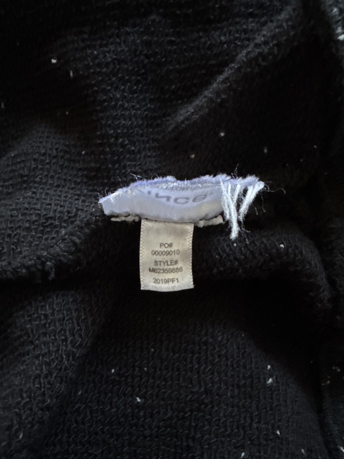 Vince Vince Black Speckled Cotton Blend Hoodie Size US L / EU 52-54 / 3 - 8 Thumbnail