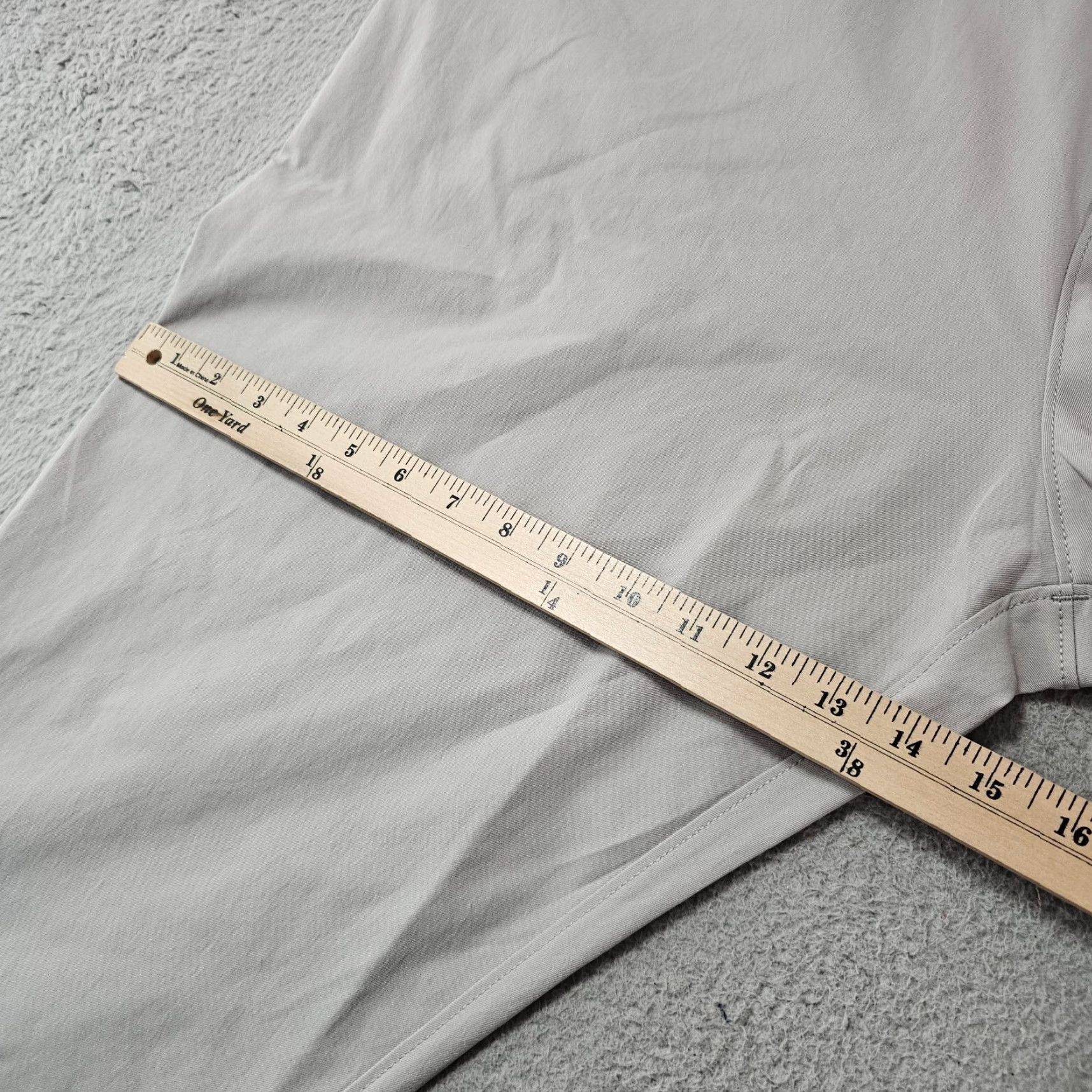 Vintage Public Rec Pants Mens 44x31 Grey Straight Chino Workday Pant Regular Size US 44 / EU 60 - 4 Thumbnail