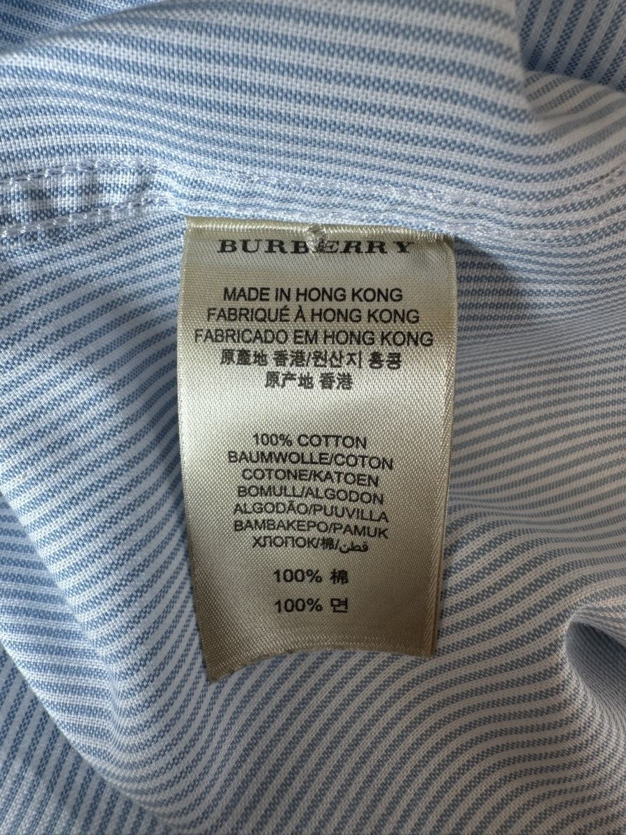 Burberry Burberry Brit Blue striped shirt Size US XL / EU 56 / 4 - 10 Thumbnail
