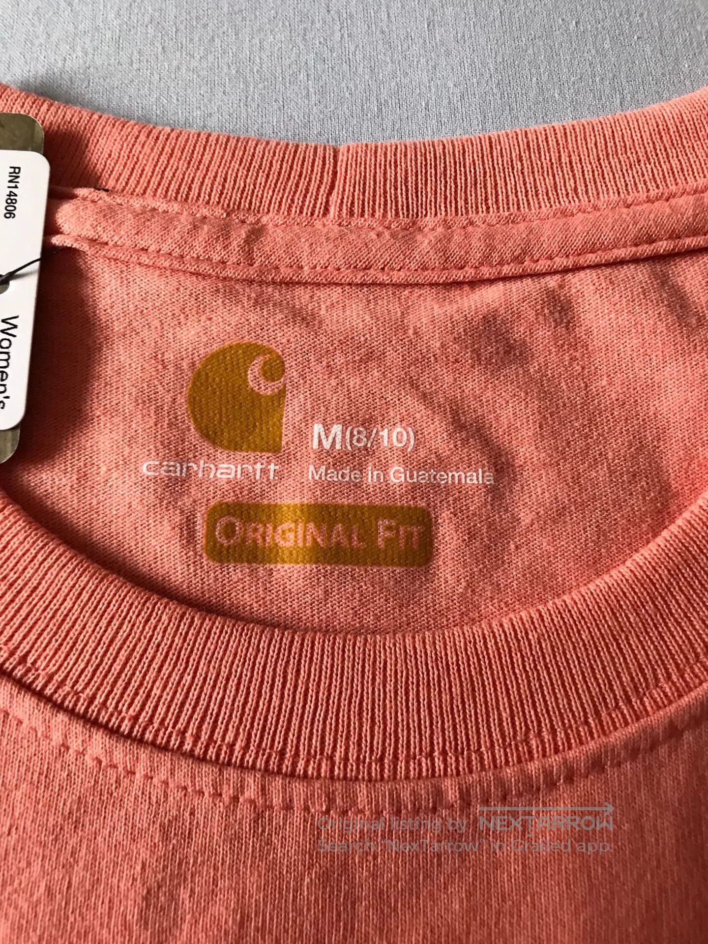 Carhartt Carhartt 103067 P04 Women's Short Sleeve T. Size M / US 6-8 / IT 42-44 - 5 Thumbnail