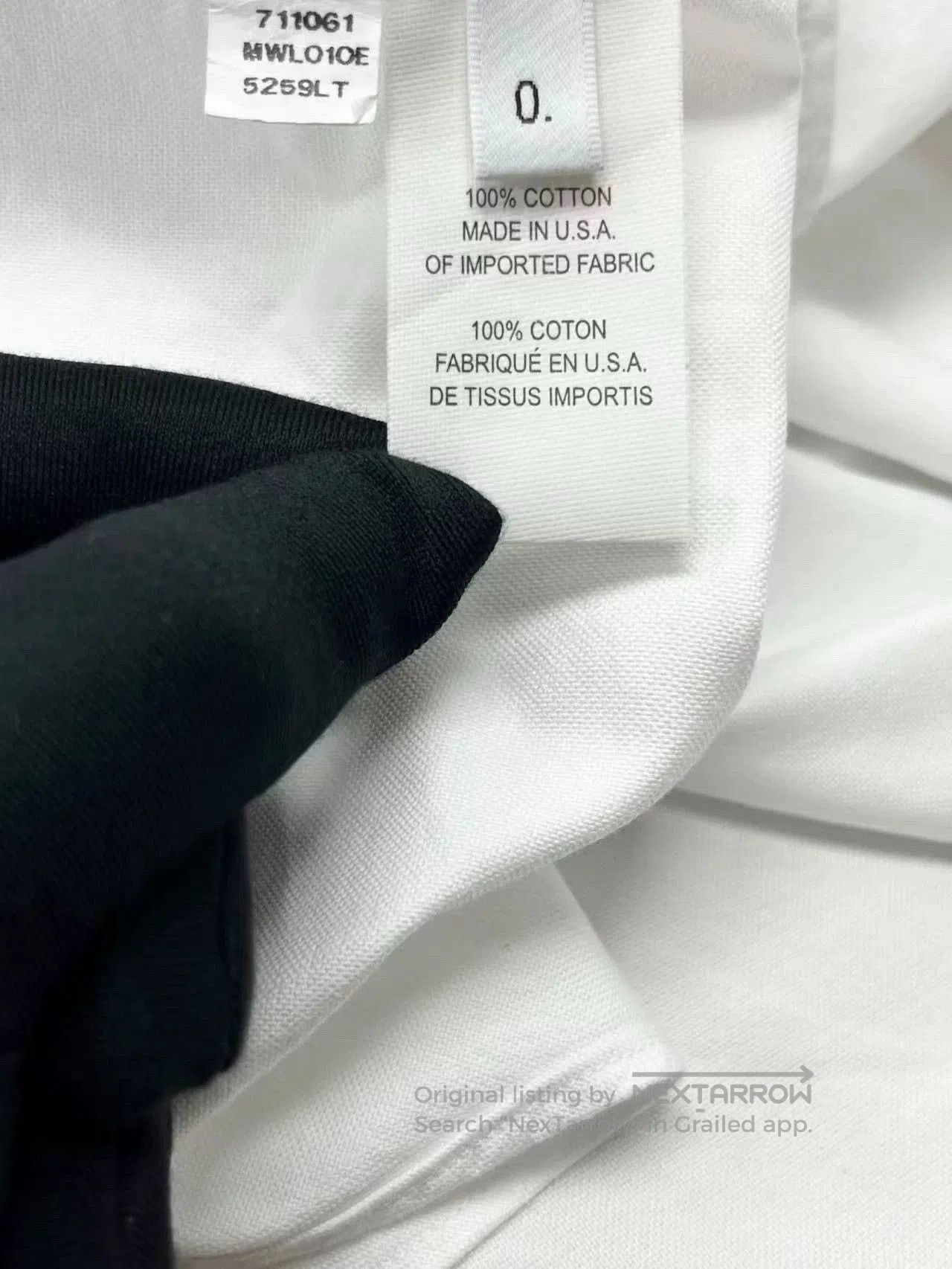 Thom Browne Thom Browne White Oxford Button-Up Shirt. Size US S / EU 44-46 / 1 - 6 Thumbnail