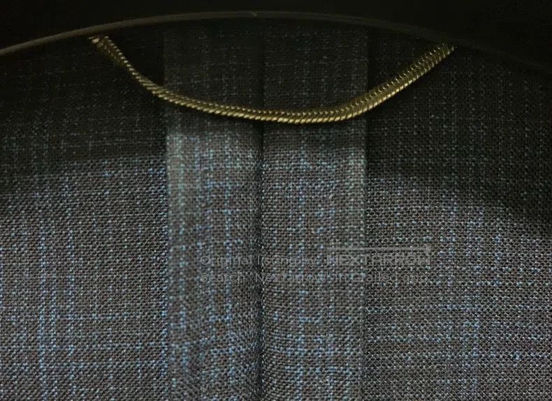 Saint Laurent Paris Saint Laurent Paris Gun Collar Blue Plaid Cashmere Suit Size US S / EU 44-46 / 1 - 3 Thumbnail
