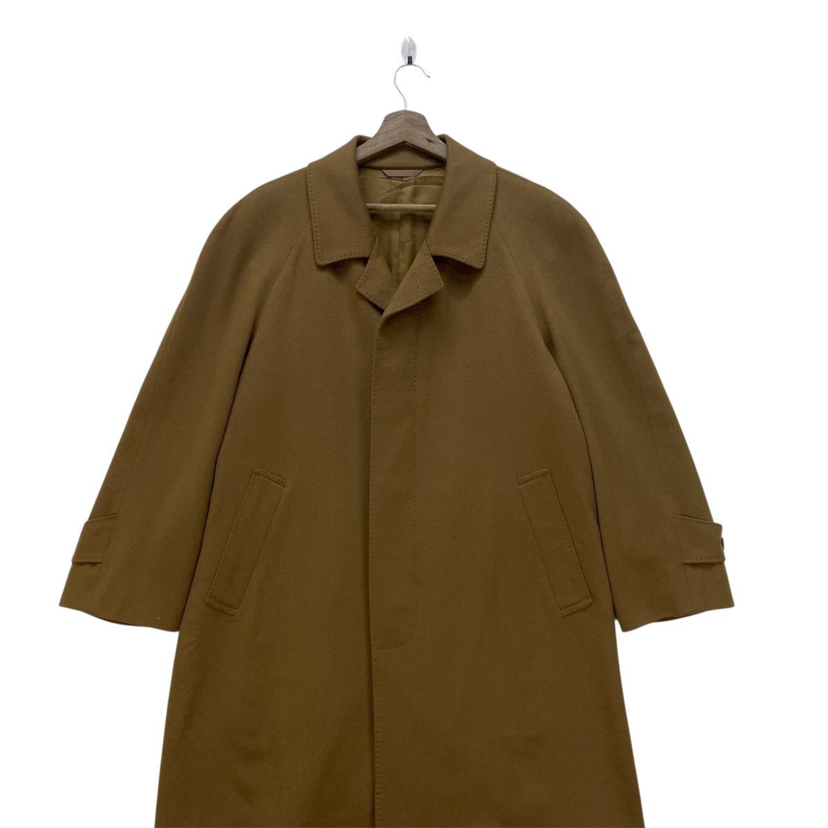 Ermenegildo Zegna Cloth by Ermenegildo Zegna Italy 100% Cashmere Long Overcoat Size US S / EU 44-46 / 1 - 2 Thumbnail
