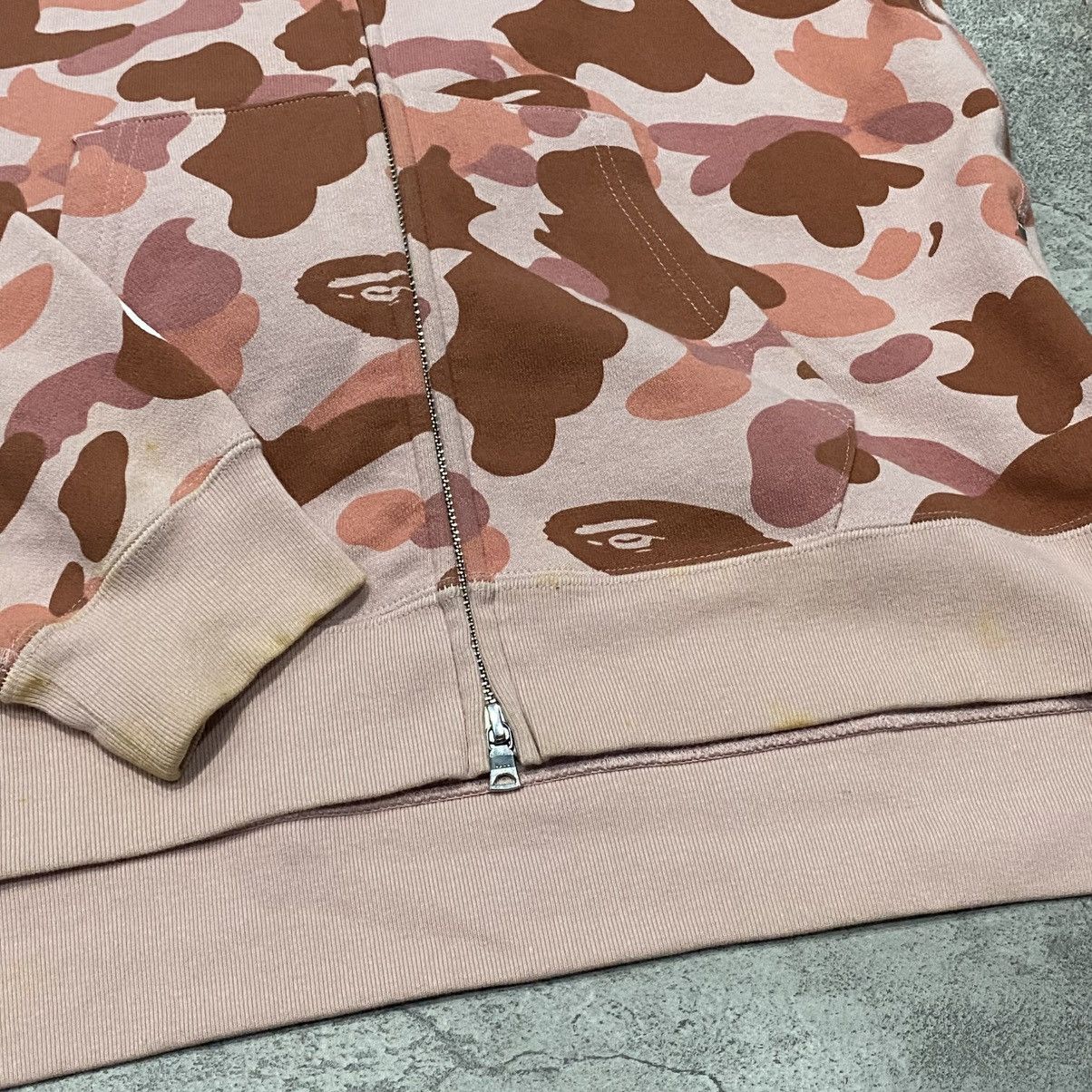 Bape Bape Shark Pink Camo Long Hoodie Size S / US 4 / IT 40 - 4 Thumbnail