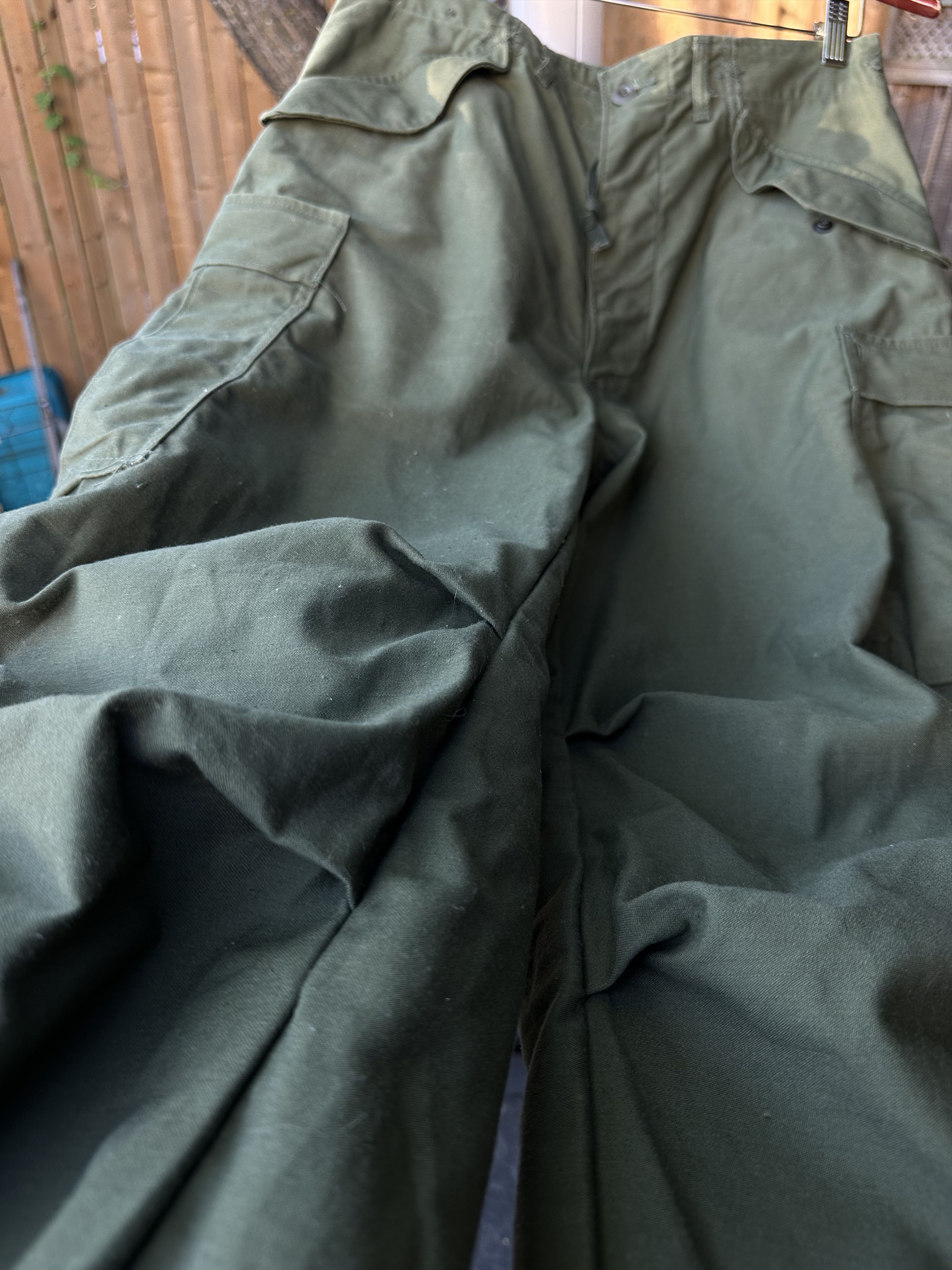 Vintage 1972 Vietnam War US Army M65 Cold Weather Trousers Size US 31 - 10 Thumbnail