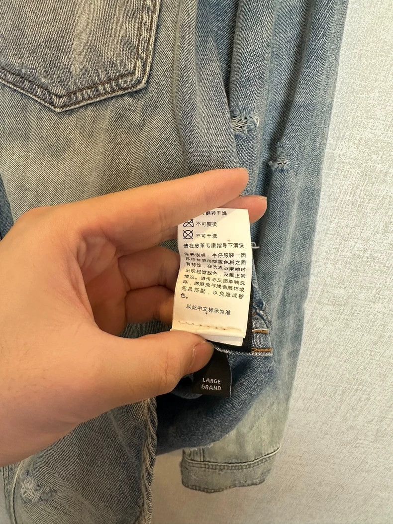Amiri Amiri blue denim jacket Size US L / EU 52-54 / 3 - 8 Thumbnail
