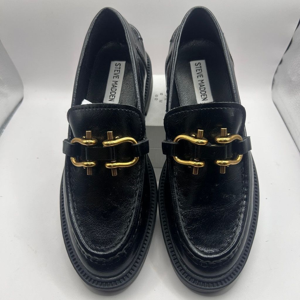 Steve Madden Women's Steve Madden Loafers, Black, Size 6.5 Size US 6.5 / IT 36.5 - 2 Thumbnail