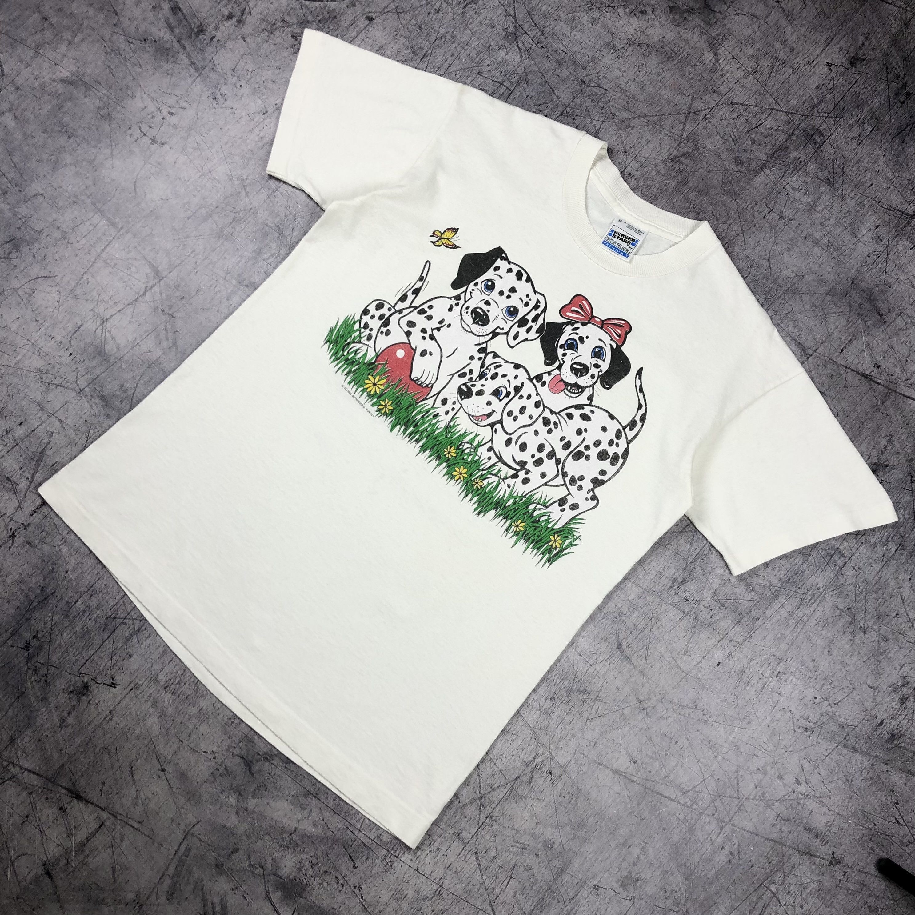 Vintage 101 Dalmatian 1995 Single Stitch Vintage Tee Size US M / EU 48-50 / 2 - 7 Thumbnail