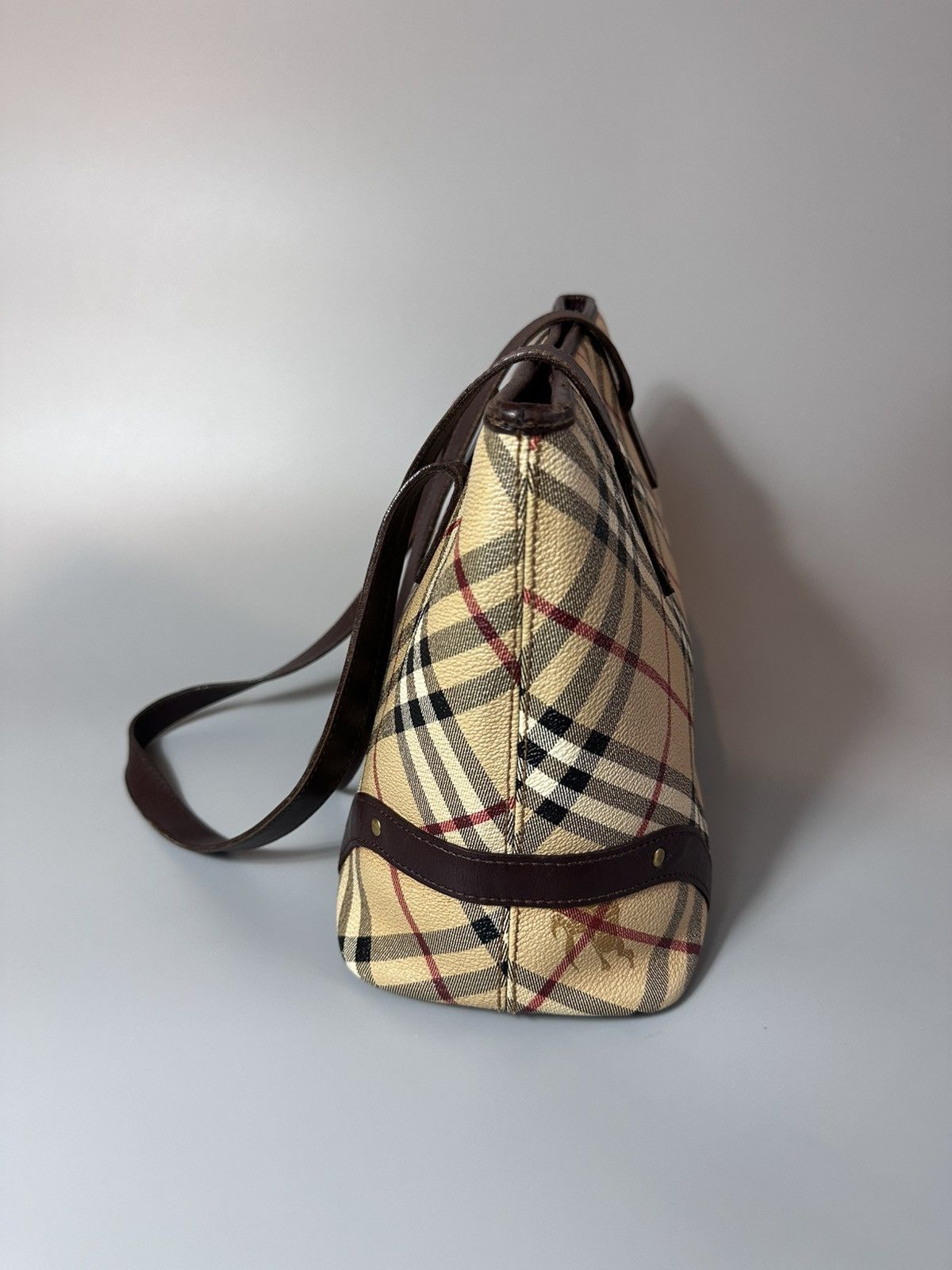 Burberry Borsa Burberry 'Haymarket Check' Tote Bag Size ONE SIZE - 3 Thumbnail