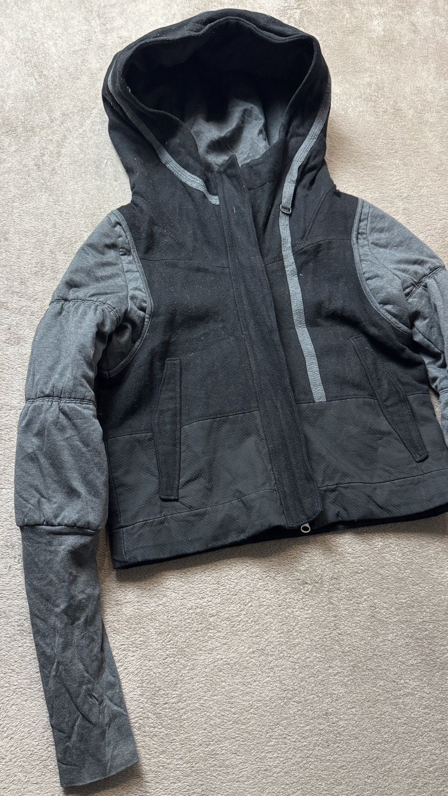 Other Rick Owens Helmut Lang lgb cdg Vibe JNBY Cropped Wool Jacket Size M / US 6-8 / IT 42-44 - 4 Thumbnail