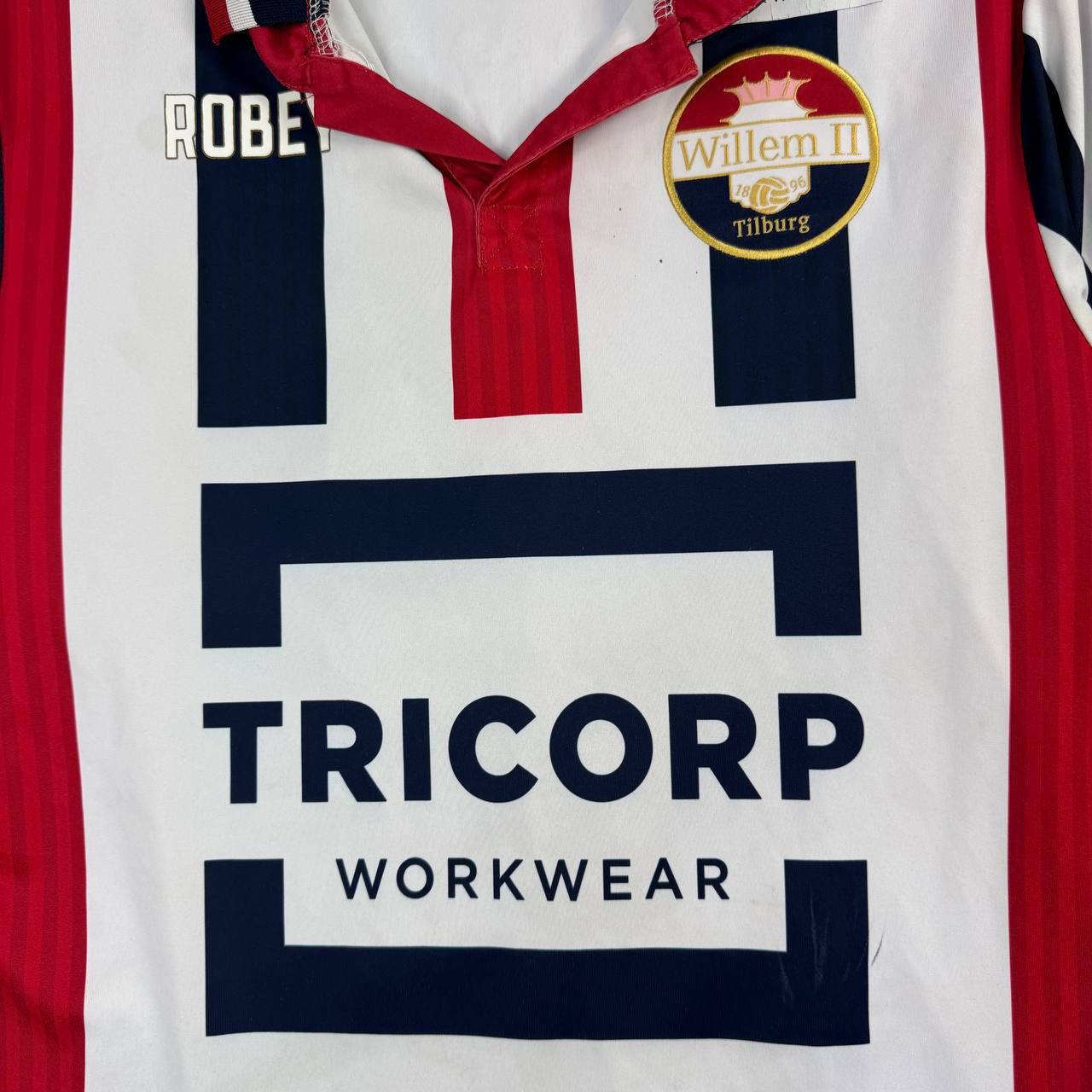 Other Robey Willem II Tilburg Jersey Tricorp Workwear Shirt #59 M Size US M / EU 48-50 / 2 - 3 Thumbnail