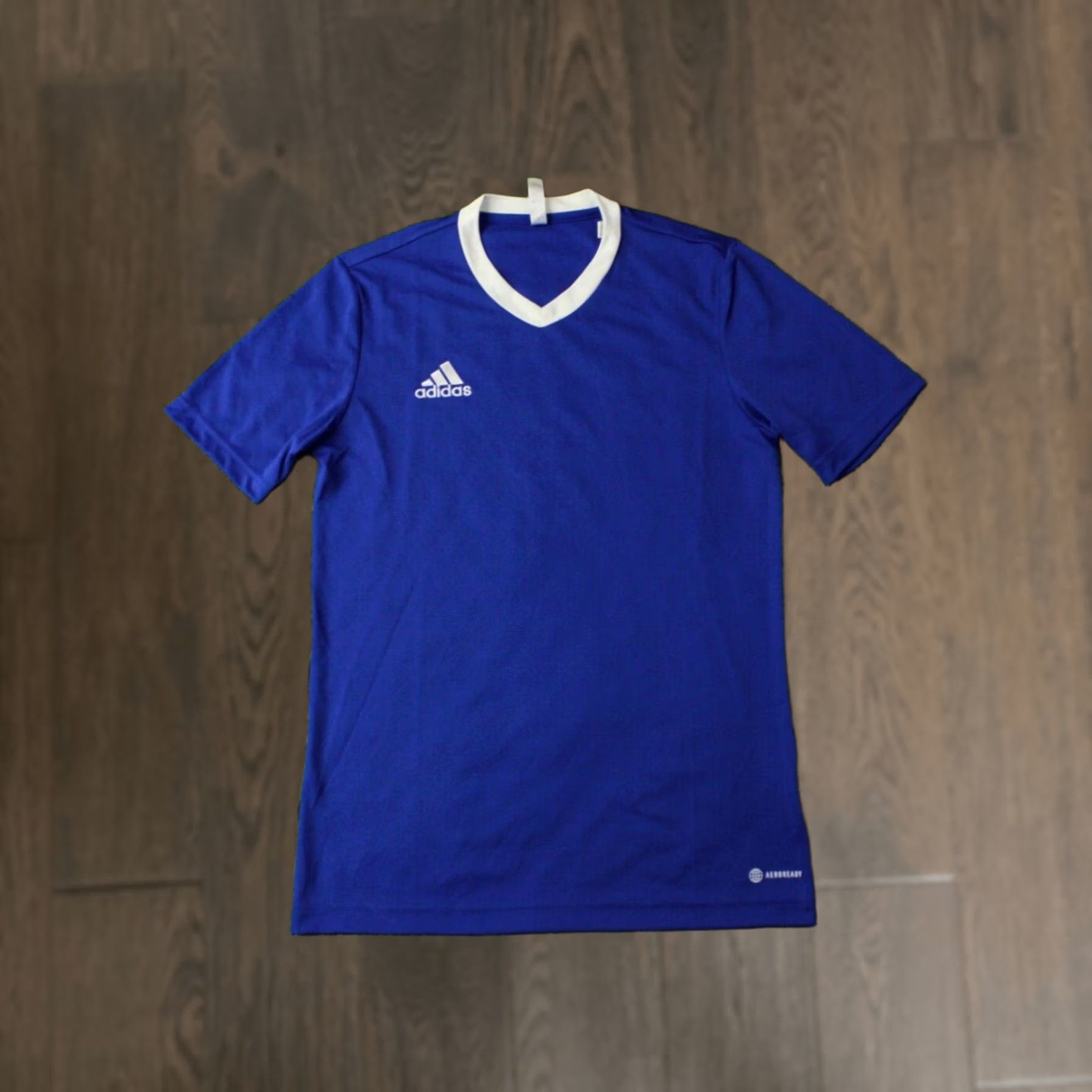 Adidas ADIDAS PERFORMANCE FOOTBALL SHIRT S ADIDAS ENTRADA Men Short Sleeve Blue and White 2021 Football Size US S / EU 44-46 / 1 - 1 Thumbnail