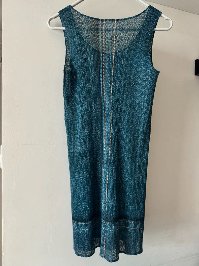 Issey Miyake Issey Miyake size:4 Green dress Size XS / US 0-2 / IT 36-38 - 2 Thumbnail