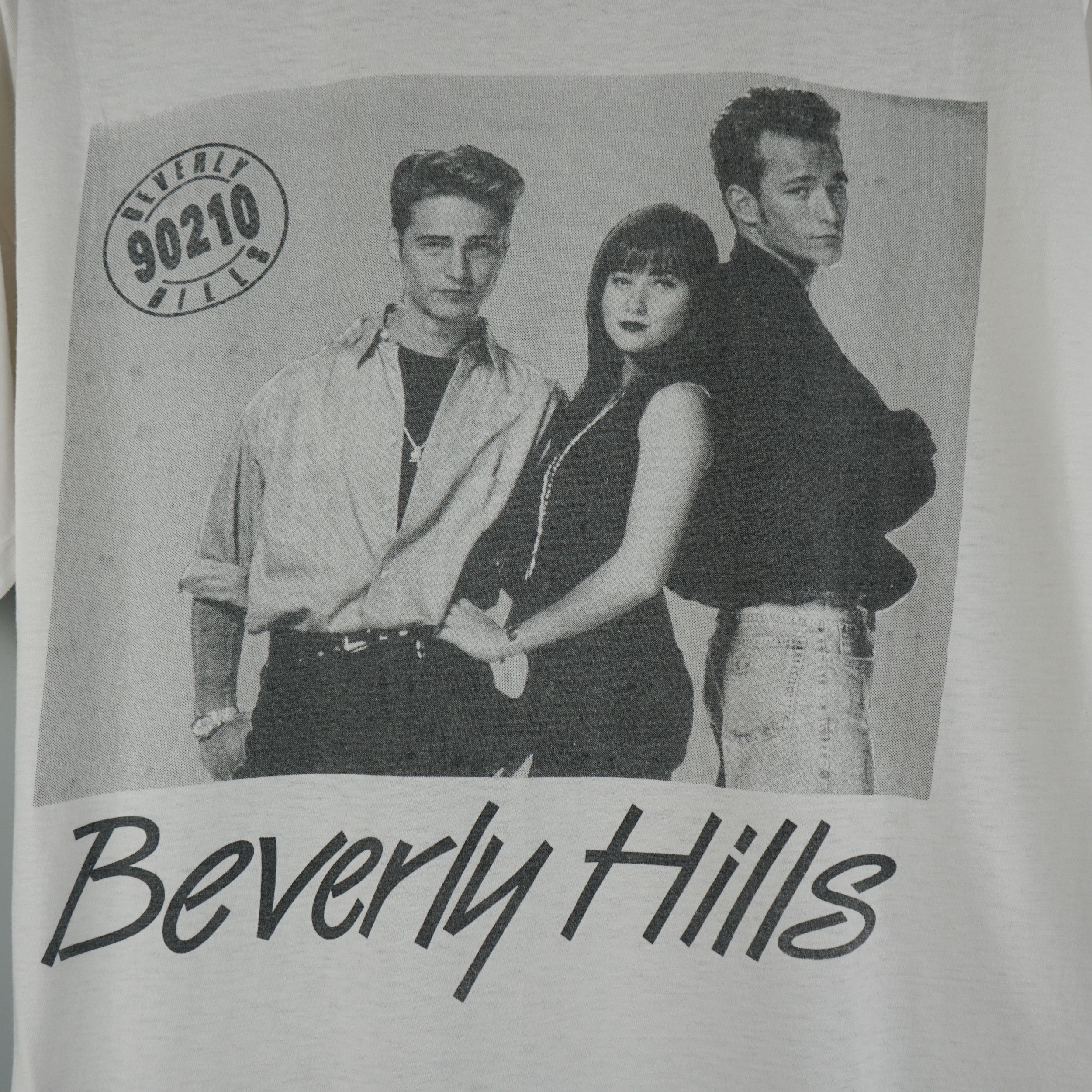 Vintage Vintage 1990 Beverly Hills 90210 TV Show Series T-Shirt Size US L / EU 52-54 / 3 - 2 Thumbnail