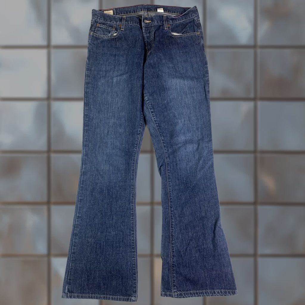 Abercrombie & Fitch Abercrombie & Fitch Jeans Womens Size 12L Blue Flare High Rise 90s Bohemian Size 34" / US 12 / IT 48 - 1 Thumbnail