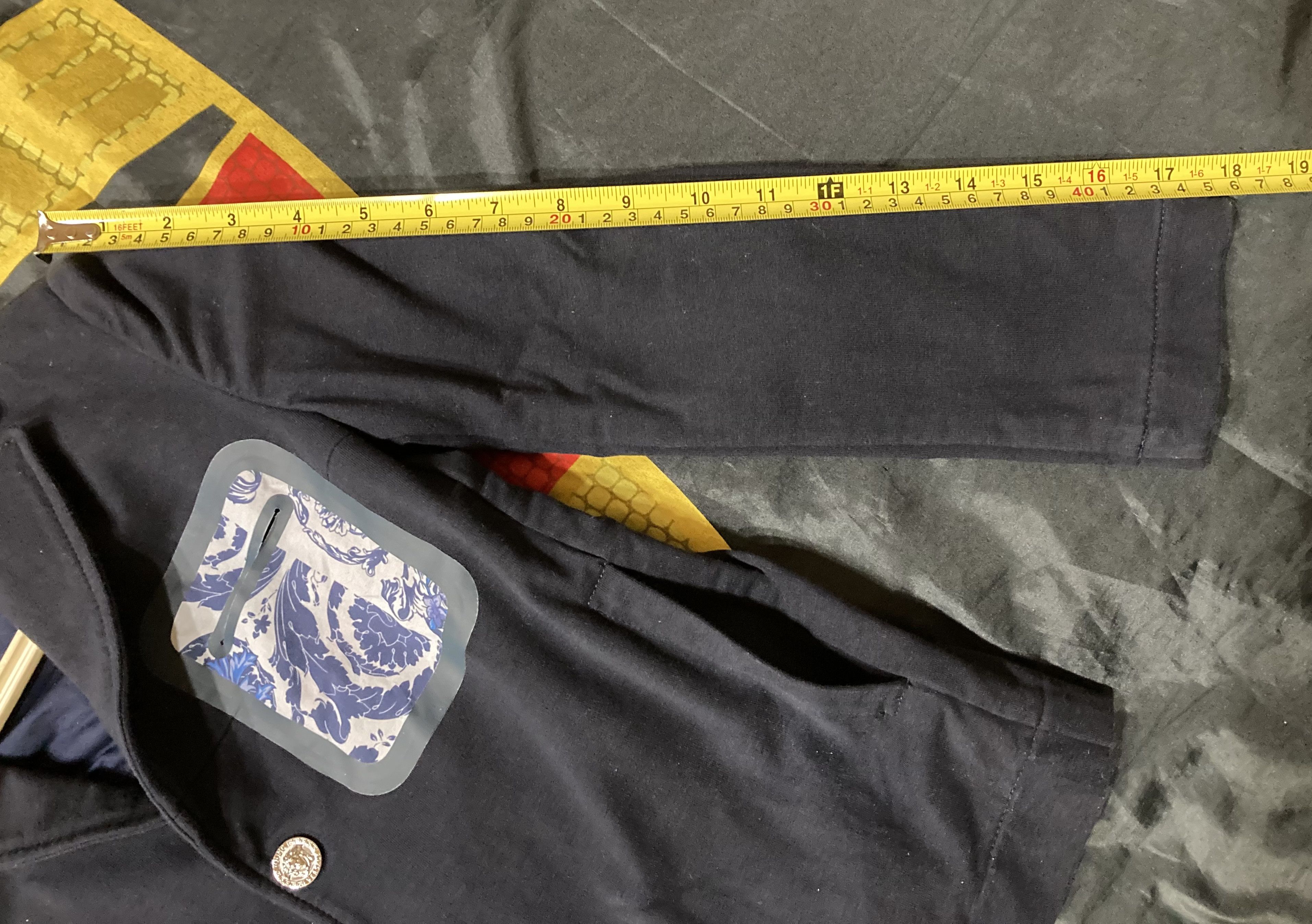 Versace Navy Blue Young Versace Jacket Kids, Made in Italy Size US XXS / EU 40 - 6 Thumbnail