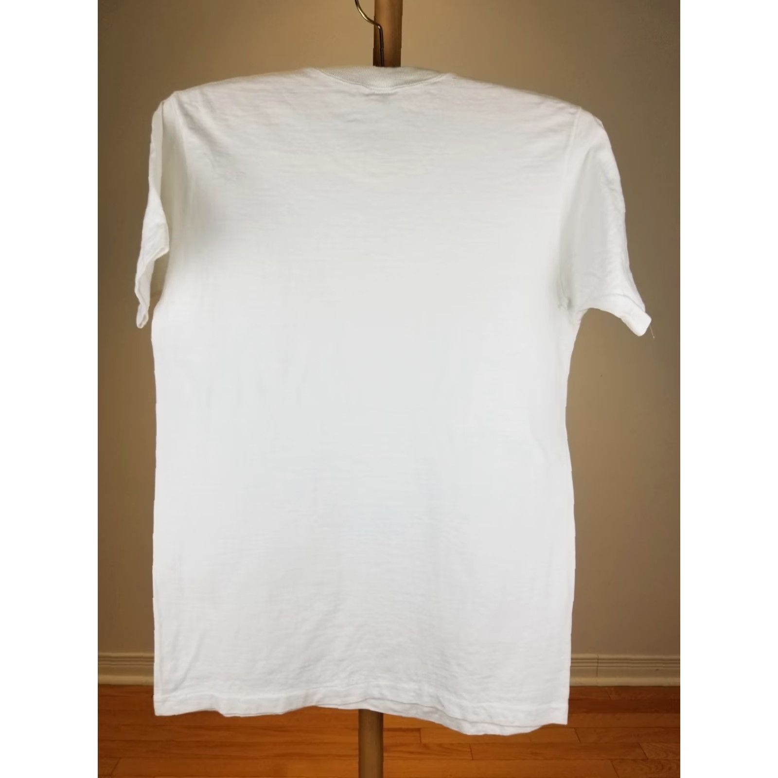 Penn VINTAGE JC PENNEY WHITE T-Shirt SINGLE STITCH Cotton Size M Mens Size US M / EU 48-50 / 2 - 4 Thumbnail