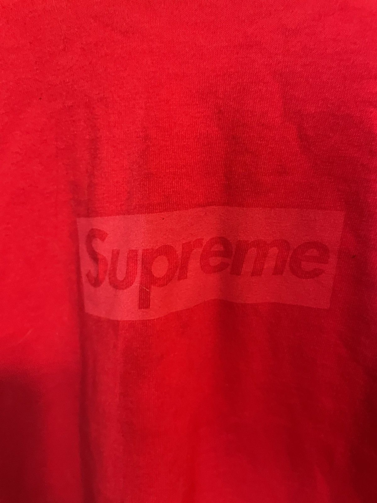 Supreme Supreme Red Tonal Box Logo Size US M / EU 48-50 / 2 - 2 Thumbnail