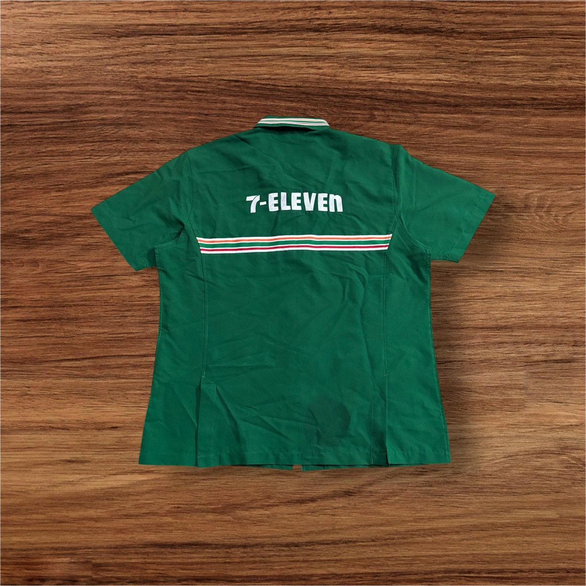 Vintage 7-ELEVEN Button Up Style Size US XL / EU 56 / 4 - 1 Thumbnail