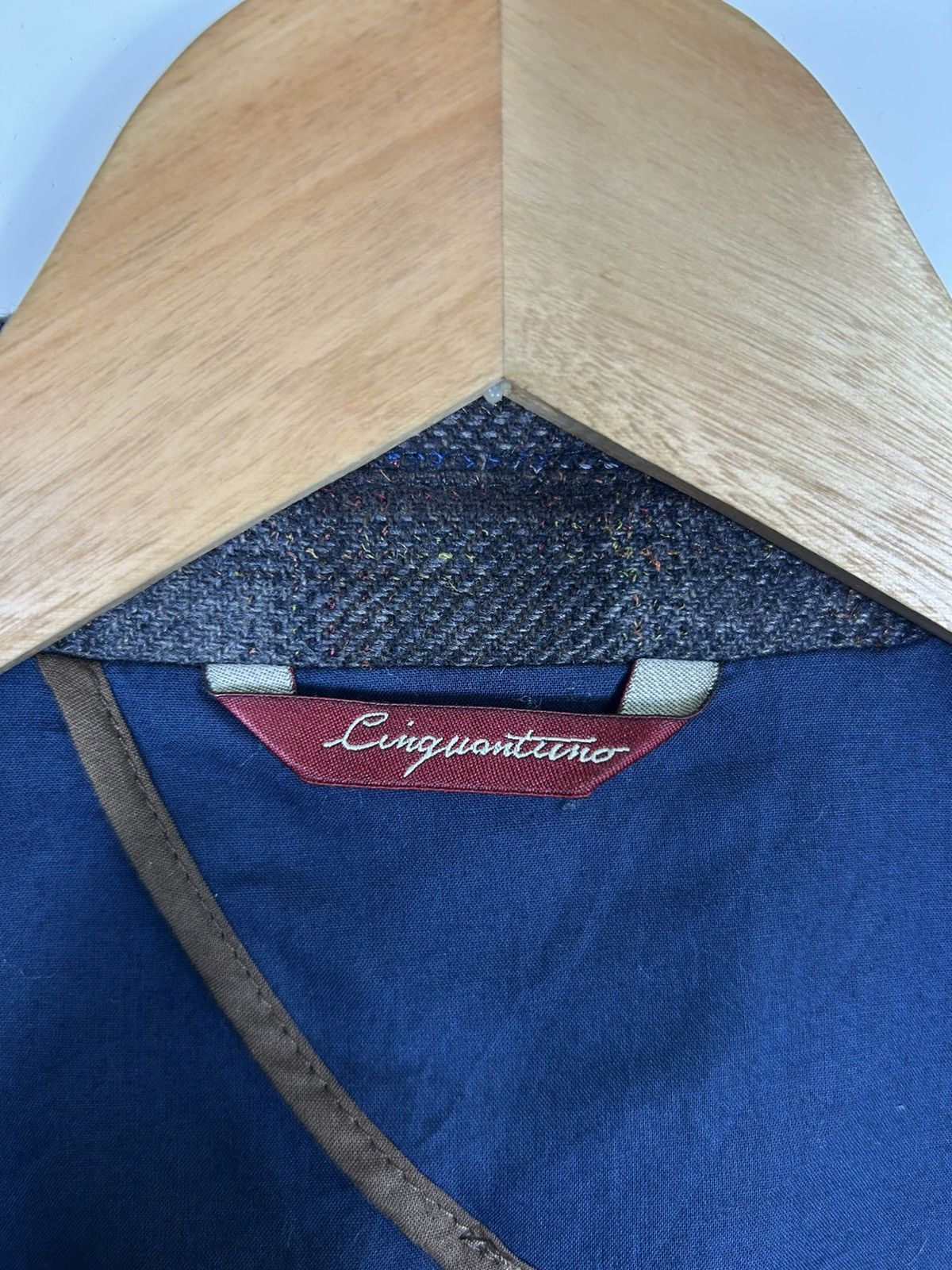 Designer 🔥51 CINQUANTUNO Italian Wool Luxury Flannel Sport Coat Size US M / EU 48-50 / 2 - 10 Thumbnail