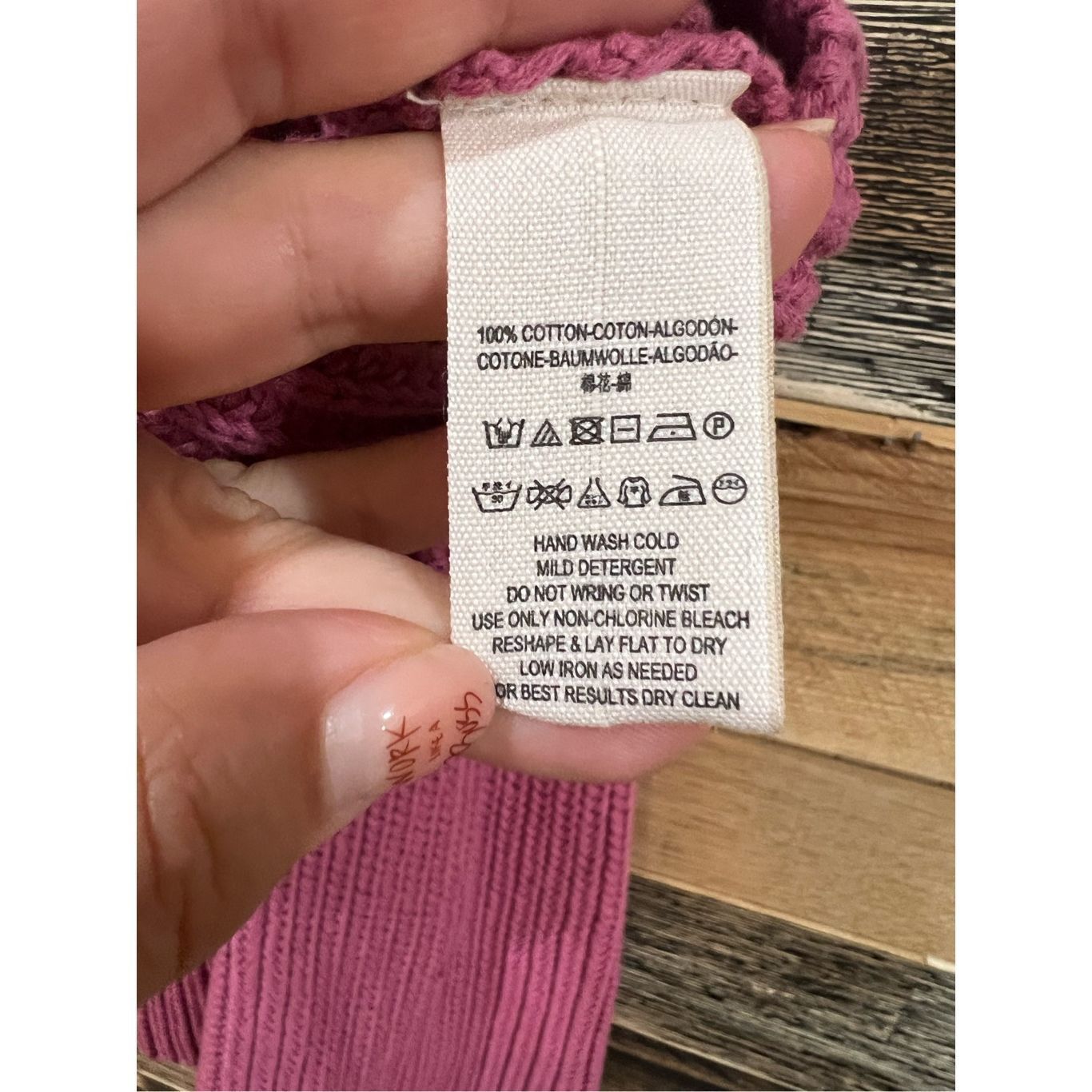 Free People FREE PEOPLE Rose Pink Damsel Bell Sleeve Cotton V-neck Sweat Size M / US 6-8 / IT 42-44 - 6 Thumbnail