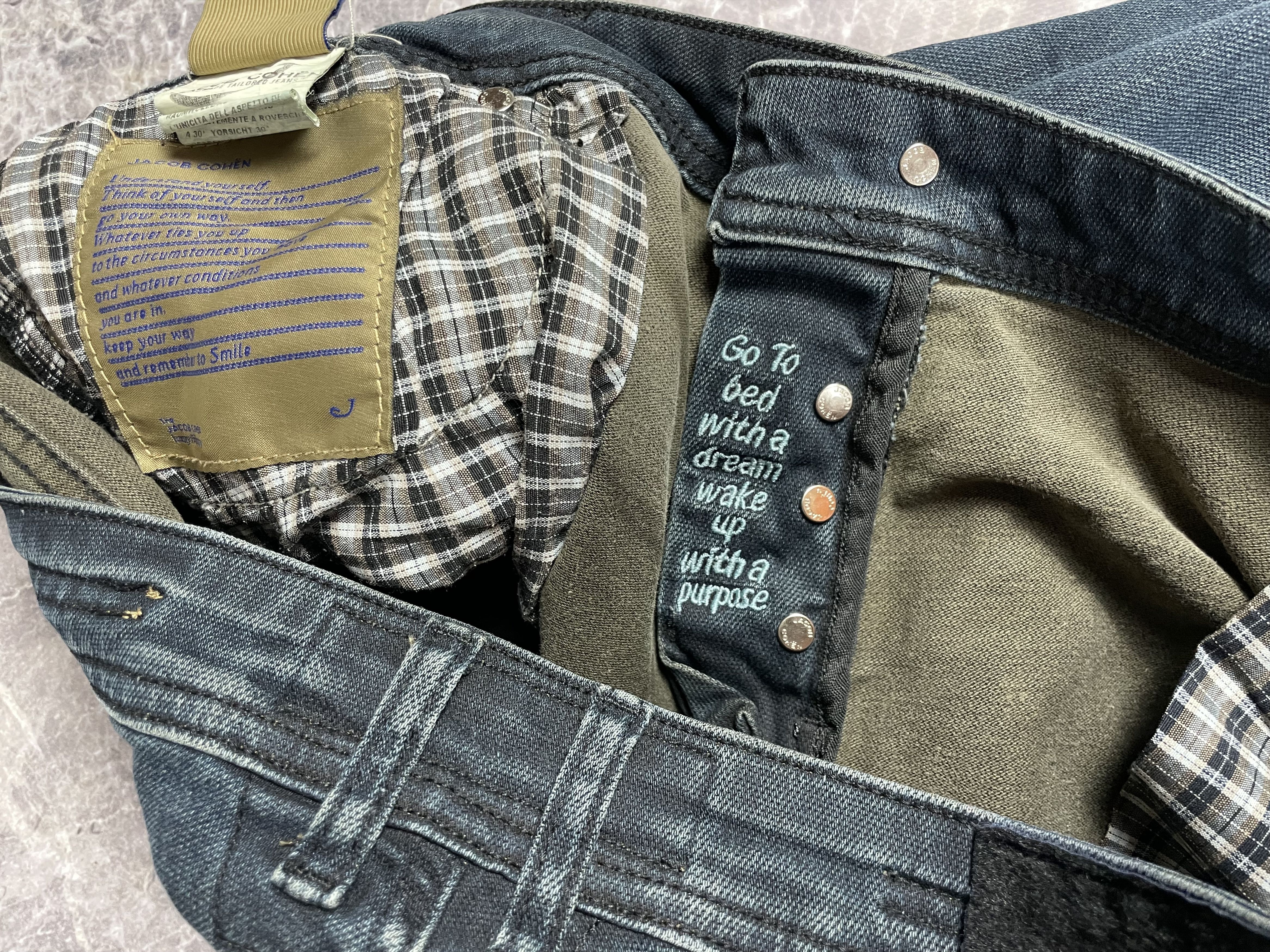 Jacob Cohen JACOB COHEN Luxury Jeans Denim Pants Size US 38 / EU 54 - 13 Thumbnail