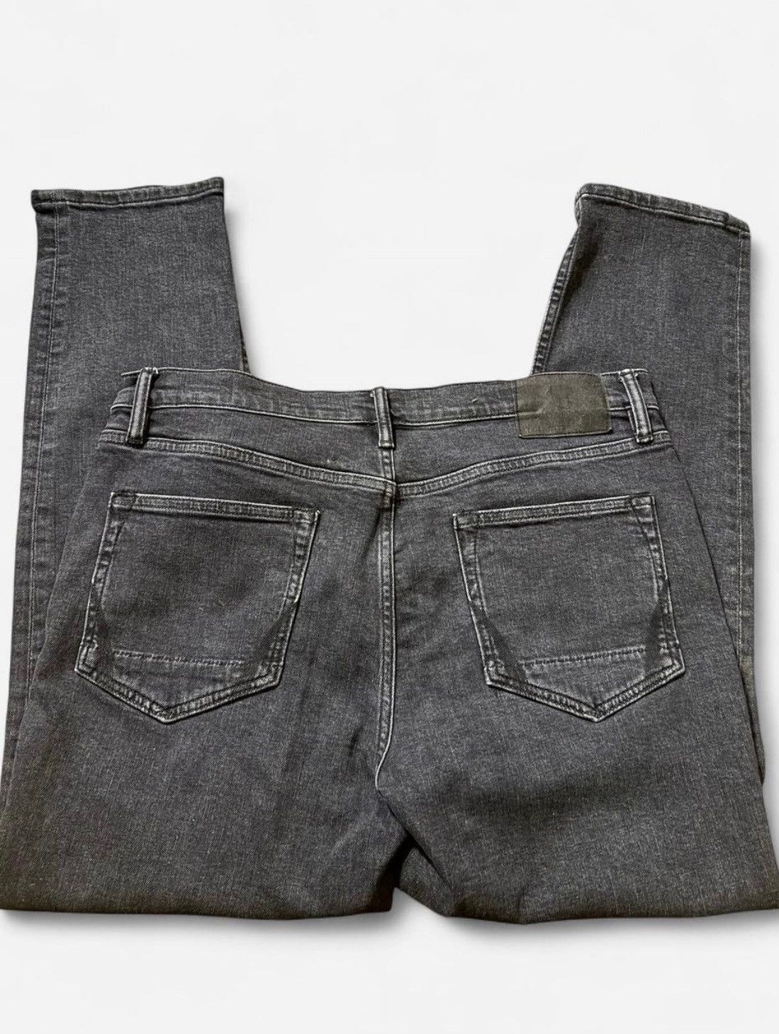 Allsaints All Saints Dean 1 Black Denim Jeans Size US 33 - 2 Thumbnail