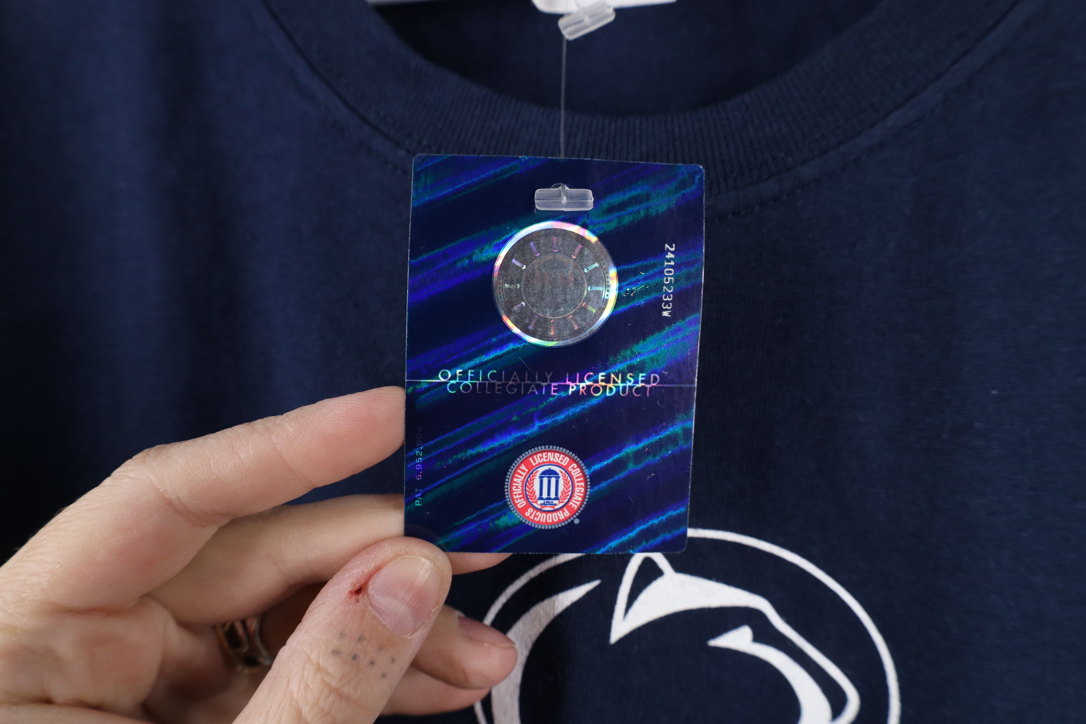 Vintage Deadstock Vintage Penn State University Short Sleeve T-Shirt Size US L / EU 52-54 / 3 - 5 Thumbnail