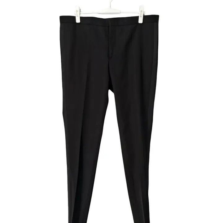 Saint Laurent Paris Saint Laurent Black Casual Straight Pants-2507 Size US 44 / EU 60 - 7 Thumbnail