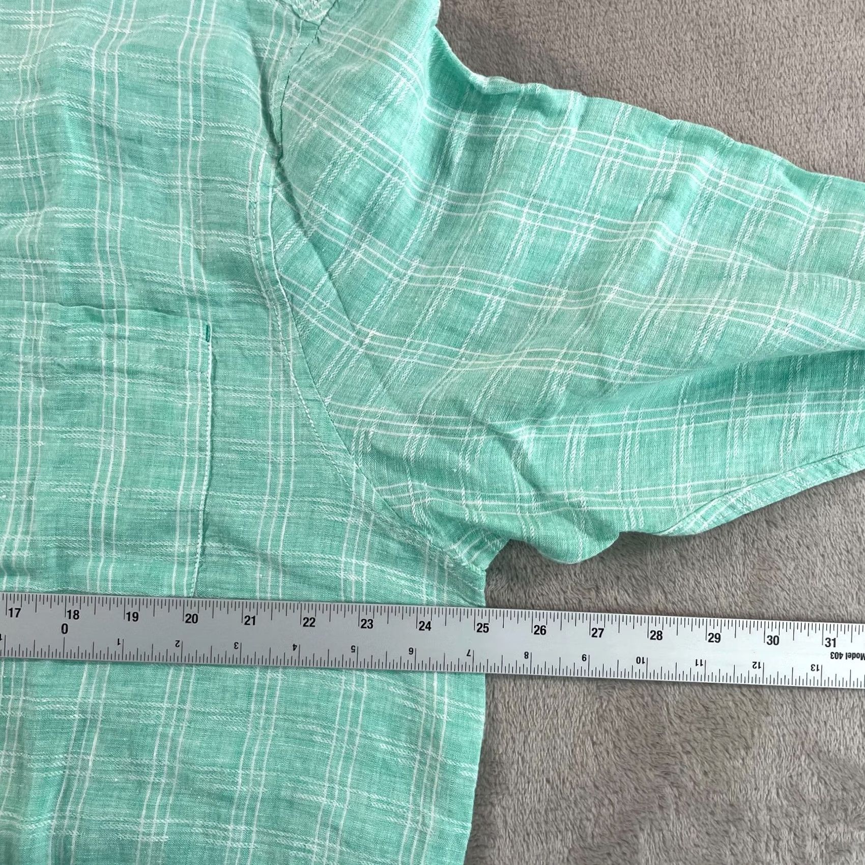 Tommy Bahama Tommy Bahama Ventana Shirt Men XL Bouquet Green 100% Linen Textured NWOT Shirt Mens XL Green Plaid Beach Casual 100% Linen Ventana Size US XL / EU 56 / 4 - 6 Thumbnail
