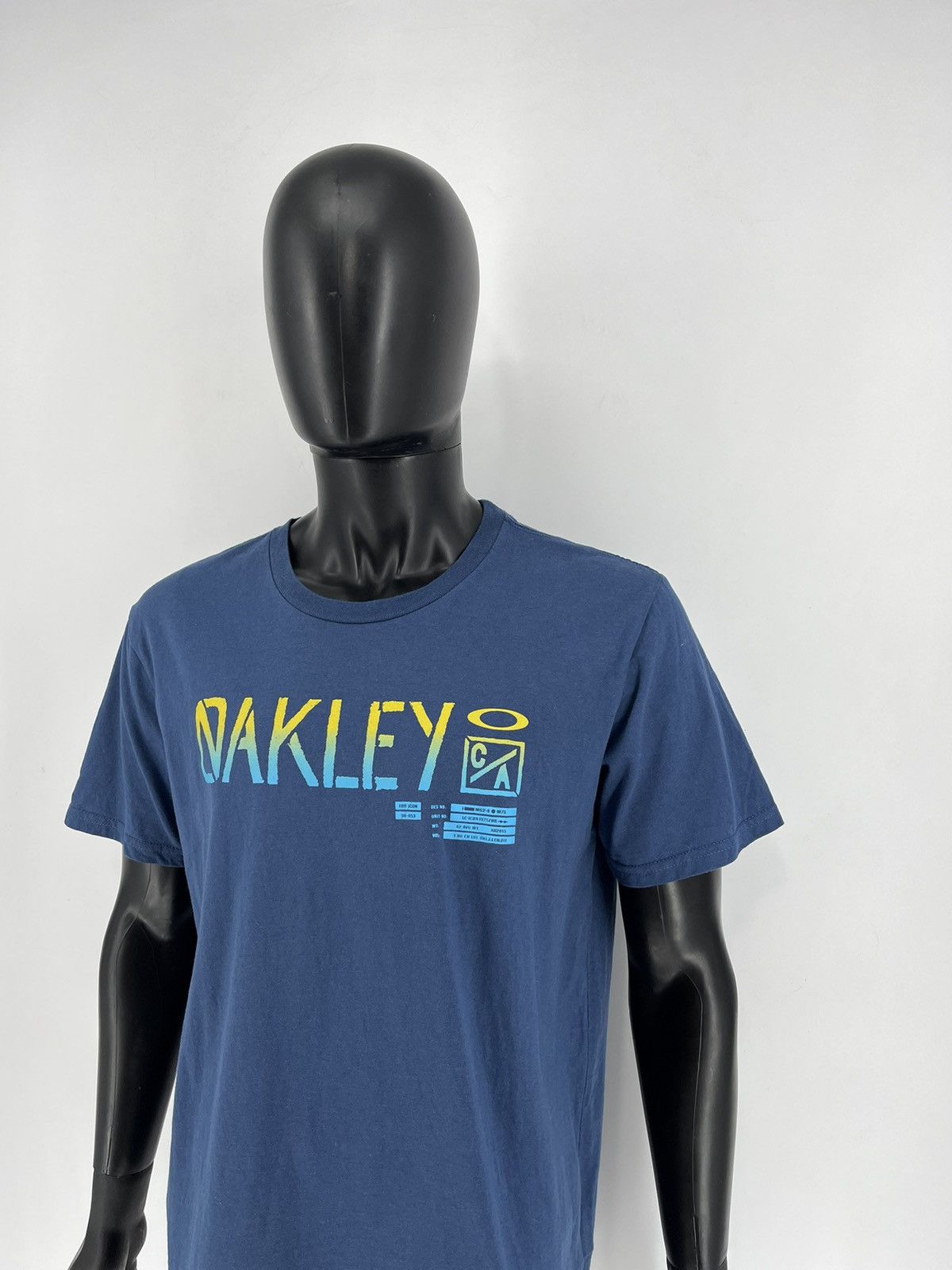 Japanese Brand × Oakley Vintage 90s Oakley Software Big Logo T-shirts Outdoor Life Size US L / EU 52-54 / 3 - 4 Thumbnail