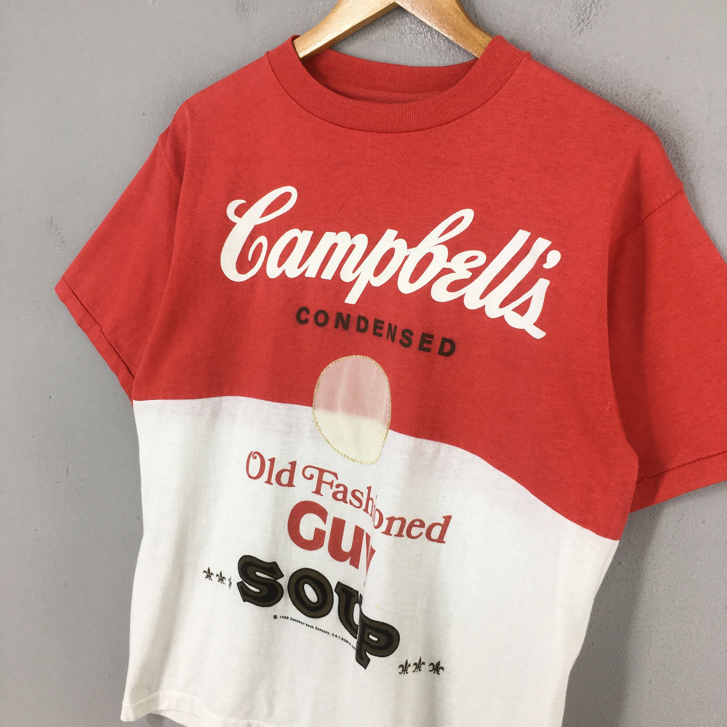 Andy Warhol Vintage 80s Andy Warhol Campbell Soup Pop Art Tshirt M Size US M / EU 48-50 / 2 - 3 Thumbnail